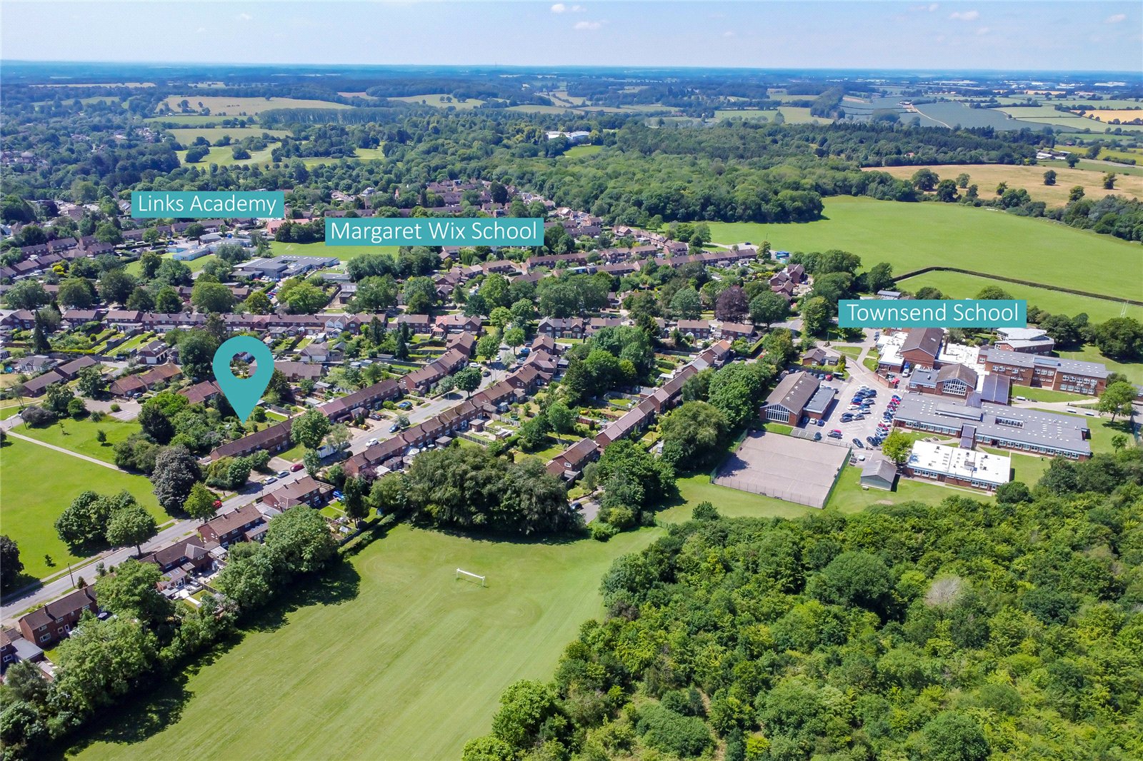 2 bed terraced house for sale in Cavan Drive, St. Albans, Hertfordshire, AL3 - Property Image 20