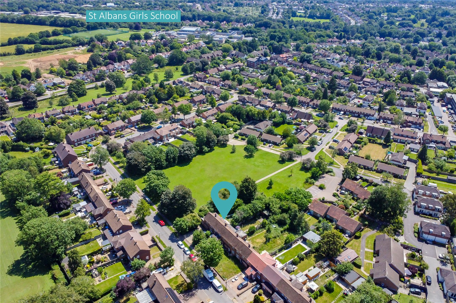 2 bed terraced house for sale in Cavan Drive, St. Albans, Hertfordshire, AL3 - Property Image 11