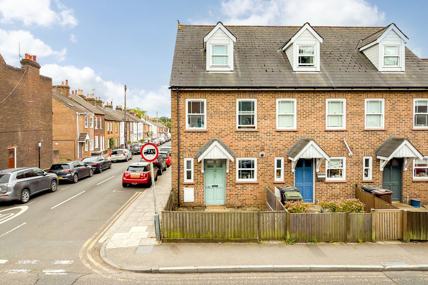 3 bed end of terrace house for sale in Hatfield Road, St. Albans, Hertfordshire, AL1