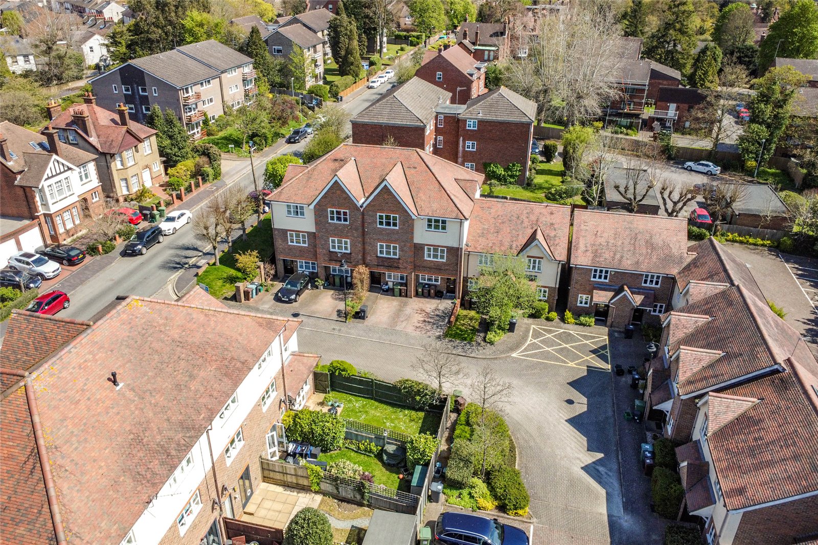 3 bed terraced house to rent in Elm Lawns Close, Avenue Road, St. Albans, Hertfordshire, AL1  - Property Image 12