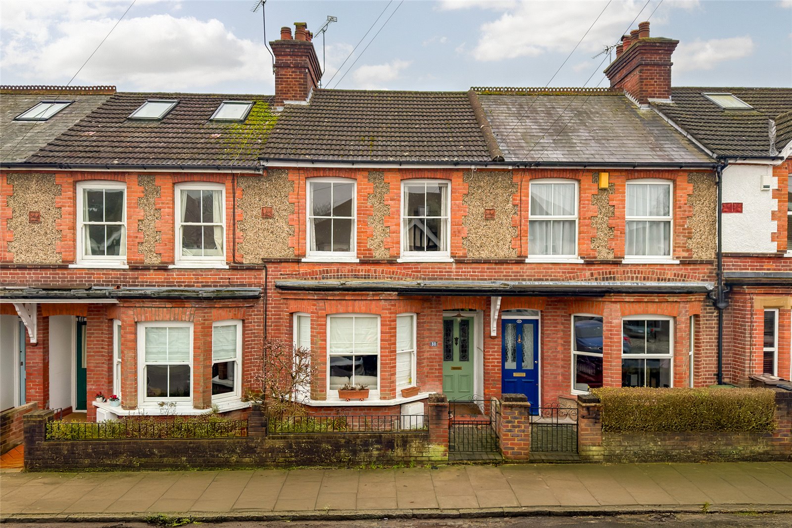 2 bed terraced house for sale in Brampton Road, St. Albans, Hertfordshire, AL1