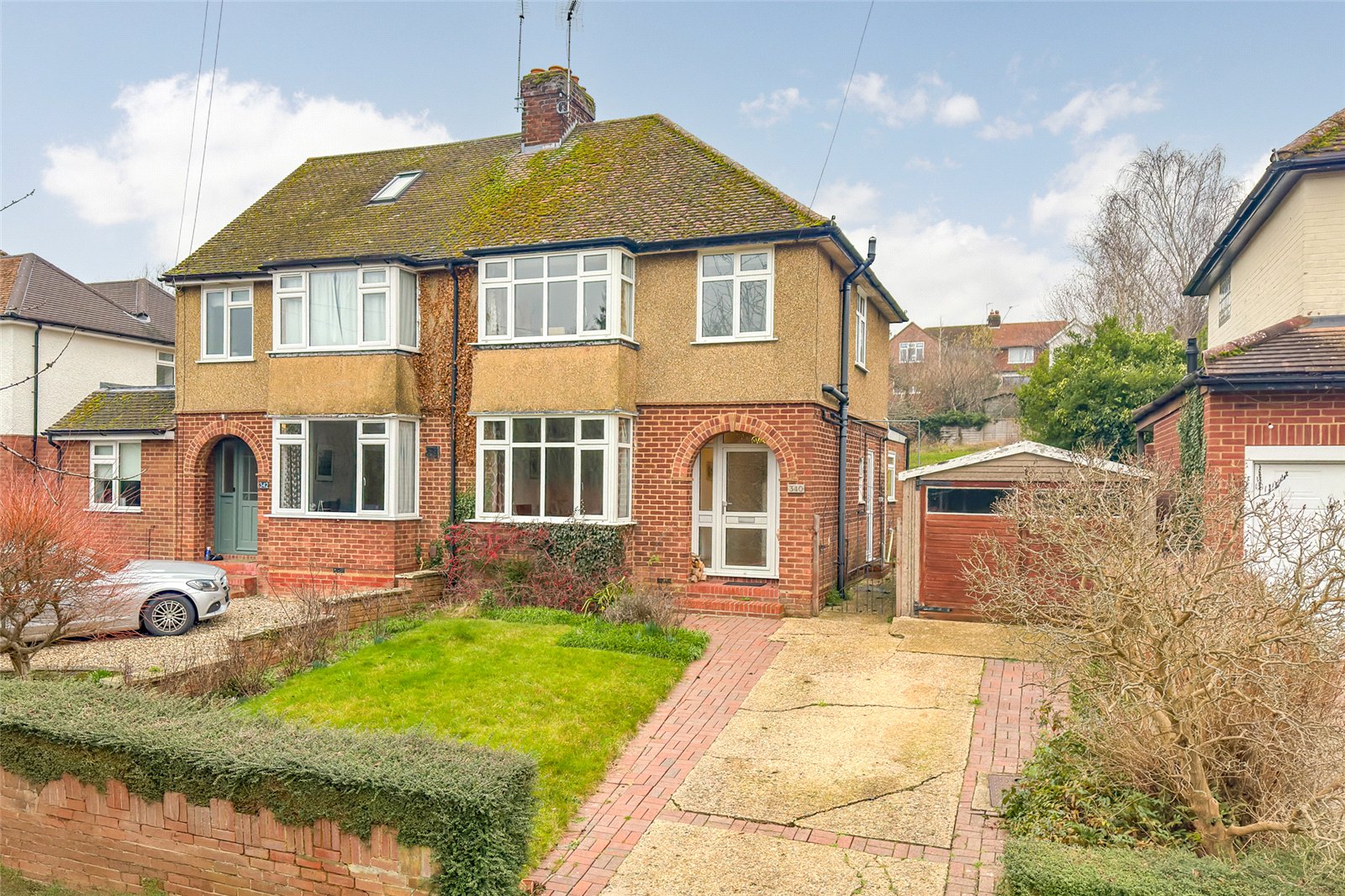 3 bed semi-detached house for sale in Lower Luton Road, Wheathampstead, Hertfordshire, AL4