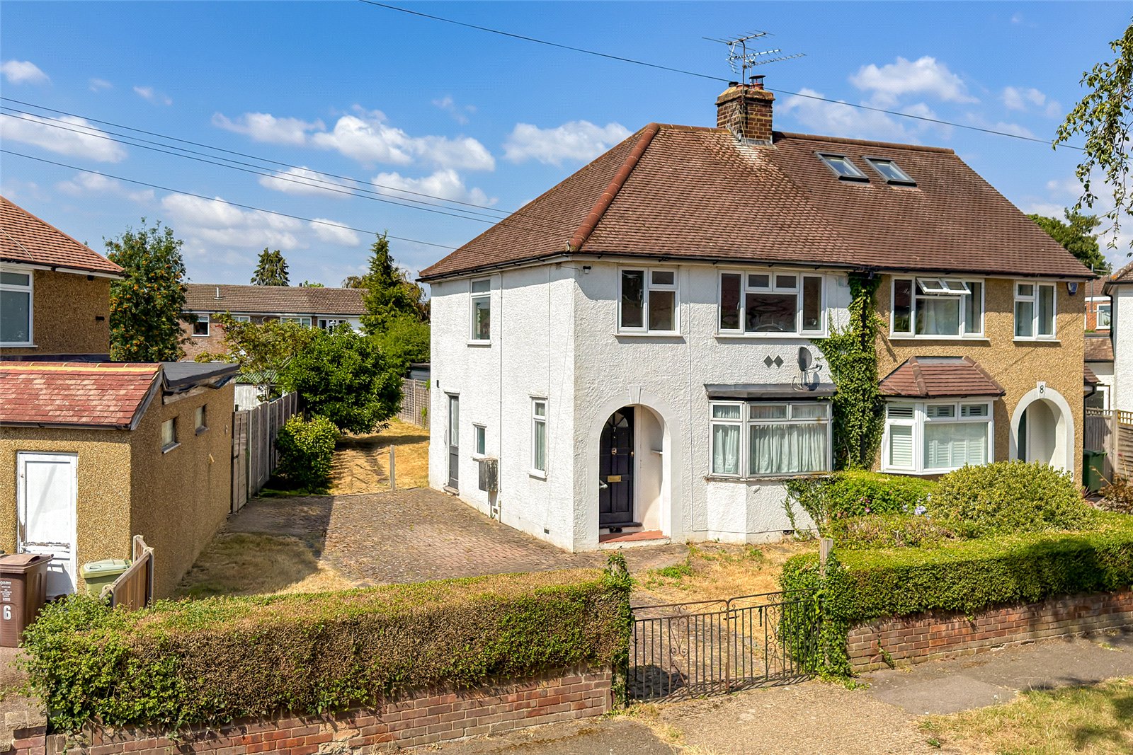 3 bed semi-detached house for sale in Roestock Gardens, Colney Heath, St. Albans, Hertfordshire, AL4  - Property Image 1
