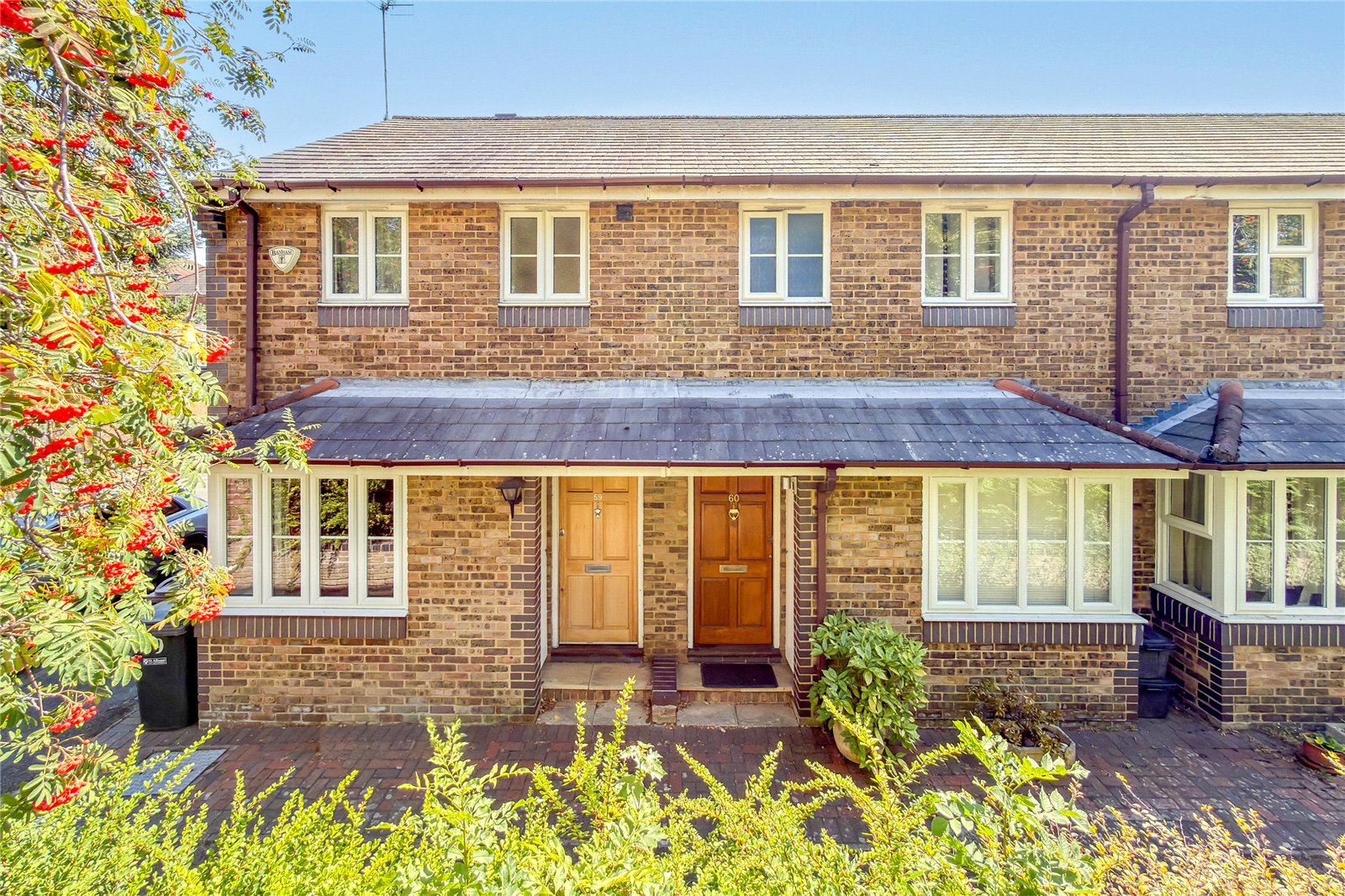 2 bed terraced house for sale in De Tany Court, St Albans, Hertfordshire, AL1