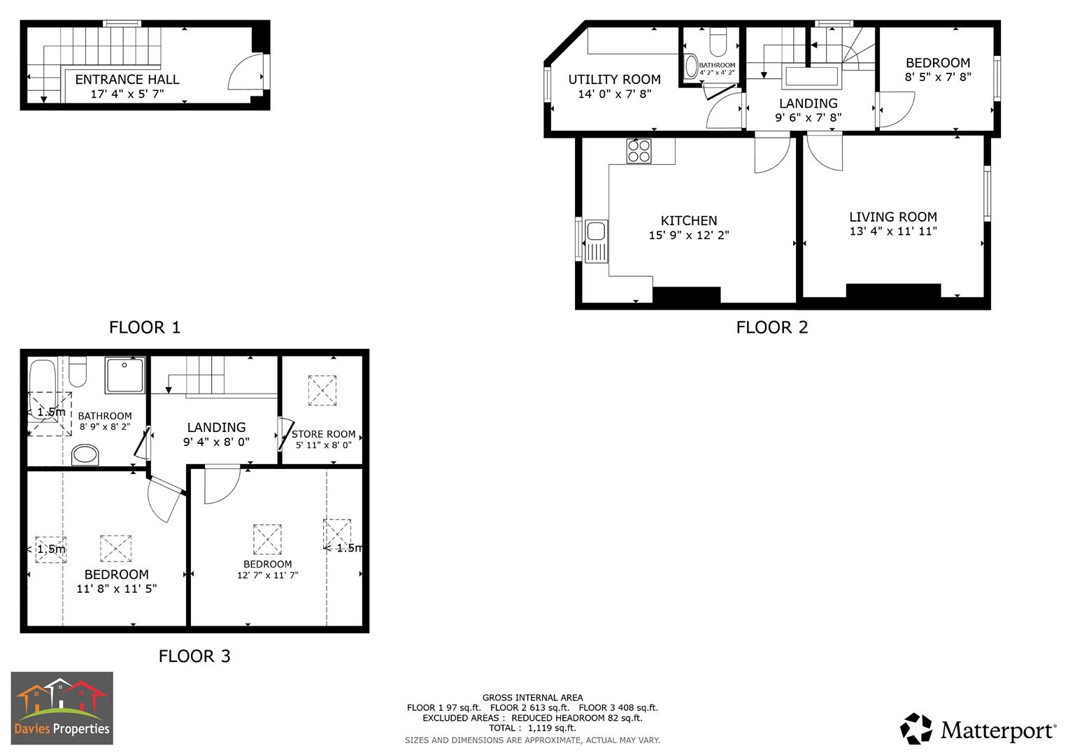 5 bed maisonette for sale in Elmwood Terrace, Keighley, BD22 7DP - Property floorplan