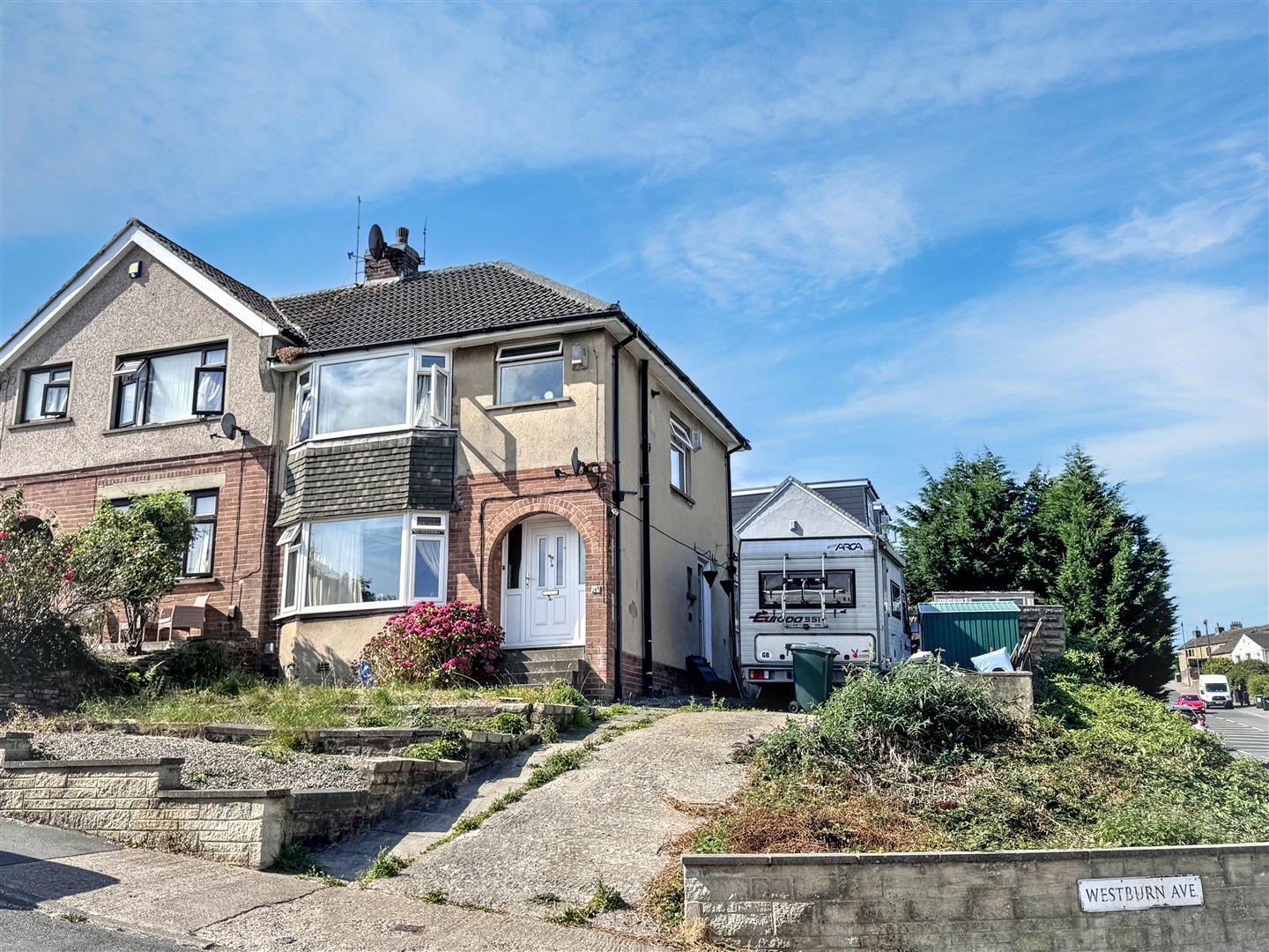 3 bed semi-detached house for sale in Westburn Avenue, Keighley, BD22 6LB  - Property Image 1