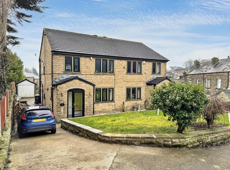 3 bed semi-detached house for sale in Church Close, Oakworth, Keighley, BD22 7PS - Property Image 1