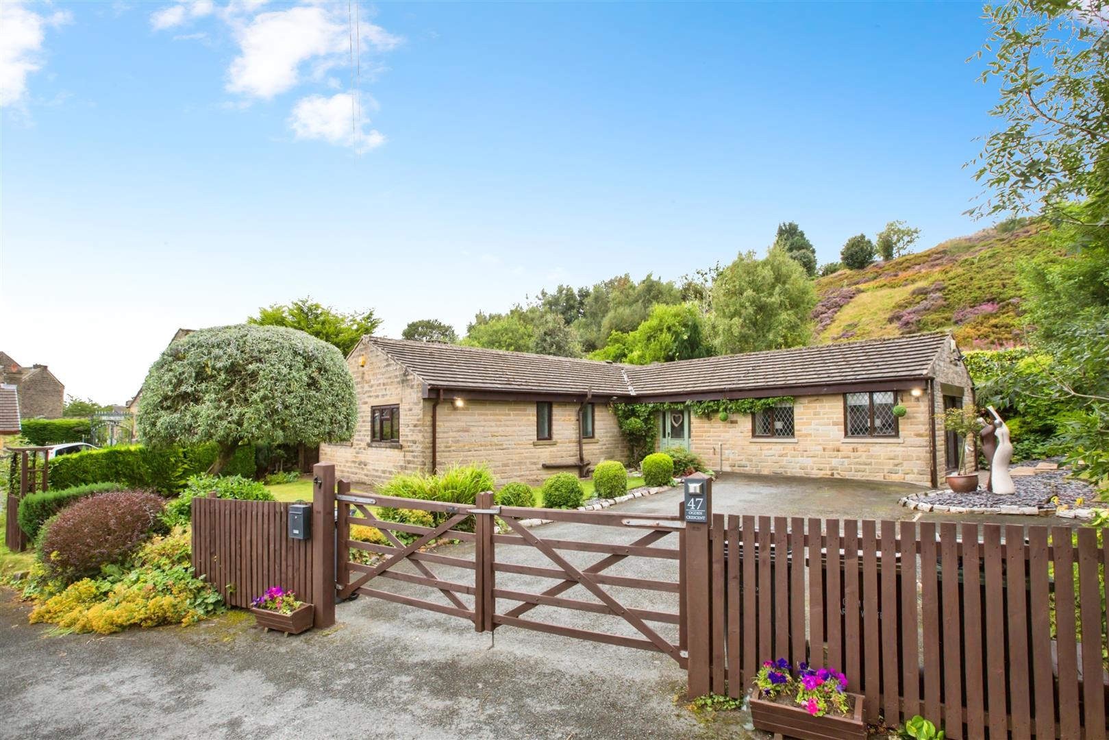4 bed detached bungalow for sale in Ogden Crescent, Denholme, Bradford, BD13 4LD - Property Image 1