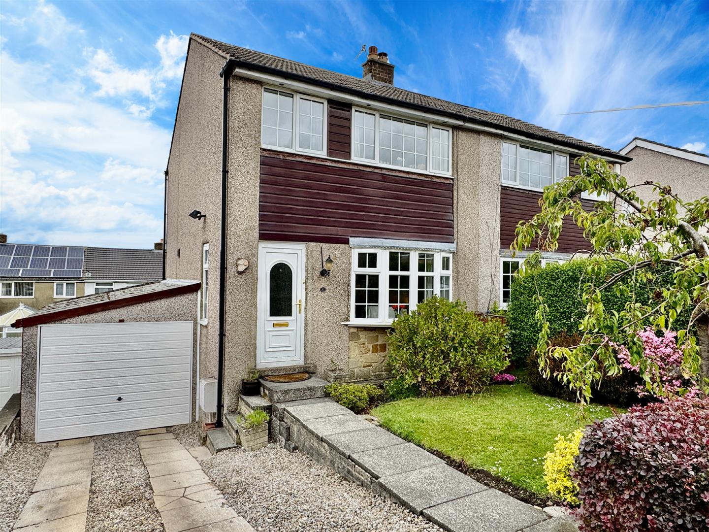 3 bed semi-detached house for sale in Branshaw Grove, Exley Head, Keighley, BD22 6NH