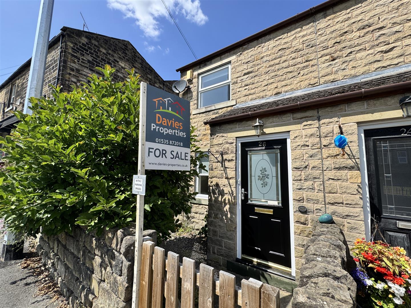 2 bed end of terrace house for sale in Long Lane, Harden, Bingley, BD16 1HP