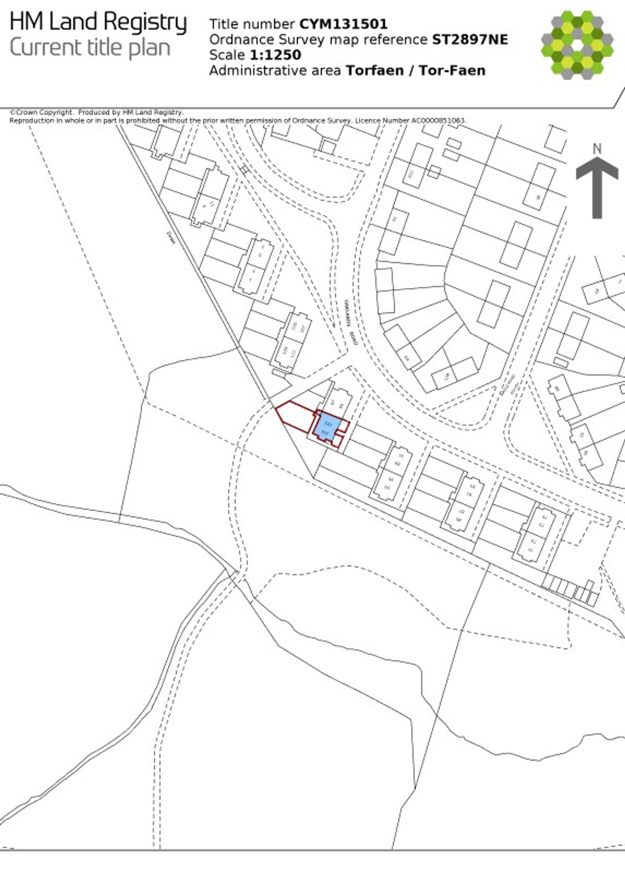 2 bed flat for sale in Oaklands Road, Pontypool - Property Floorplan