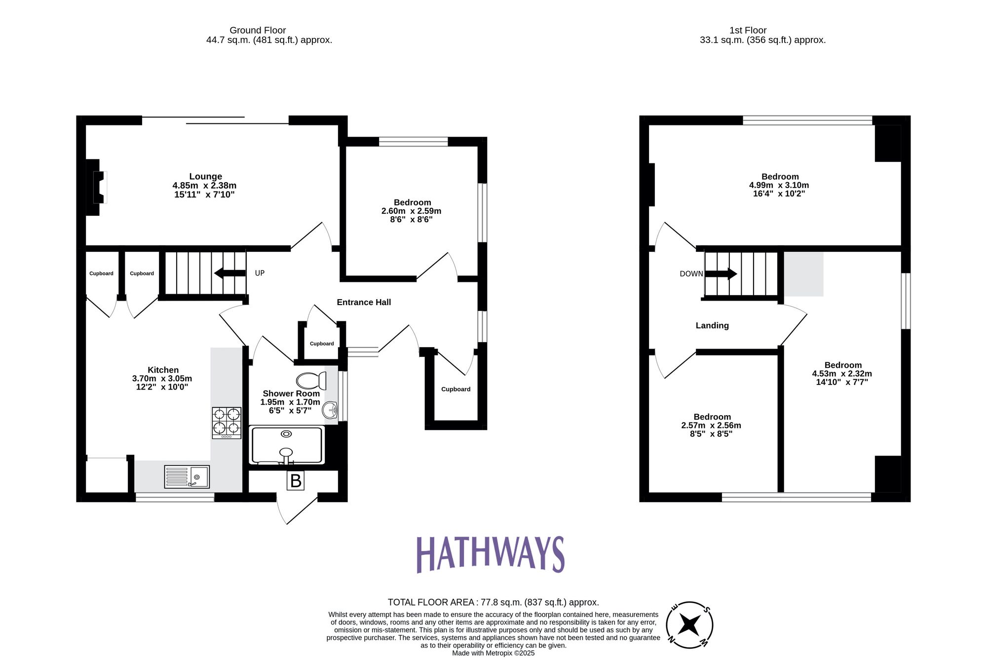 3 bed semi-detached house for sale in Orchard Road, Newport - Property Floorplan
