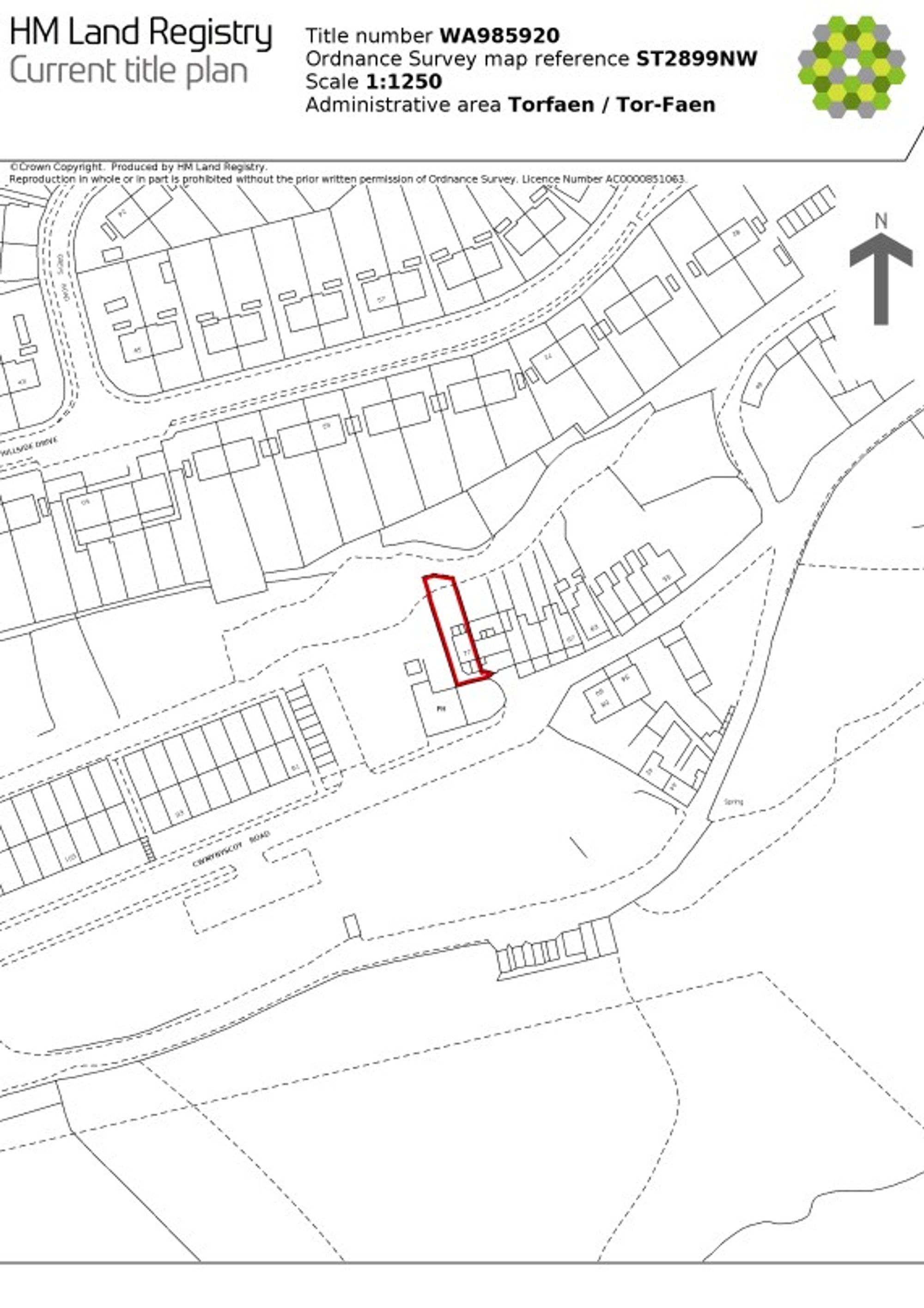 2 bed end of terrace house for sale in Cwmynyscoy Road, Pontypool - Property Floorplan