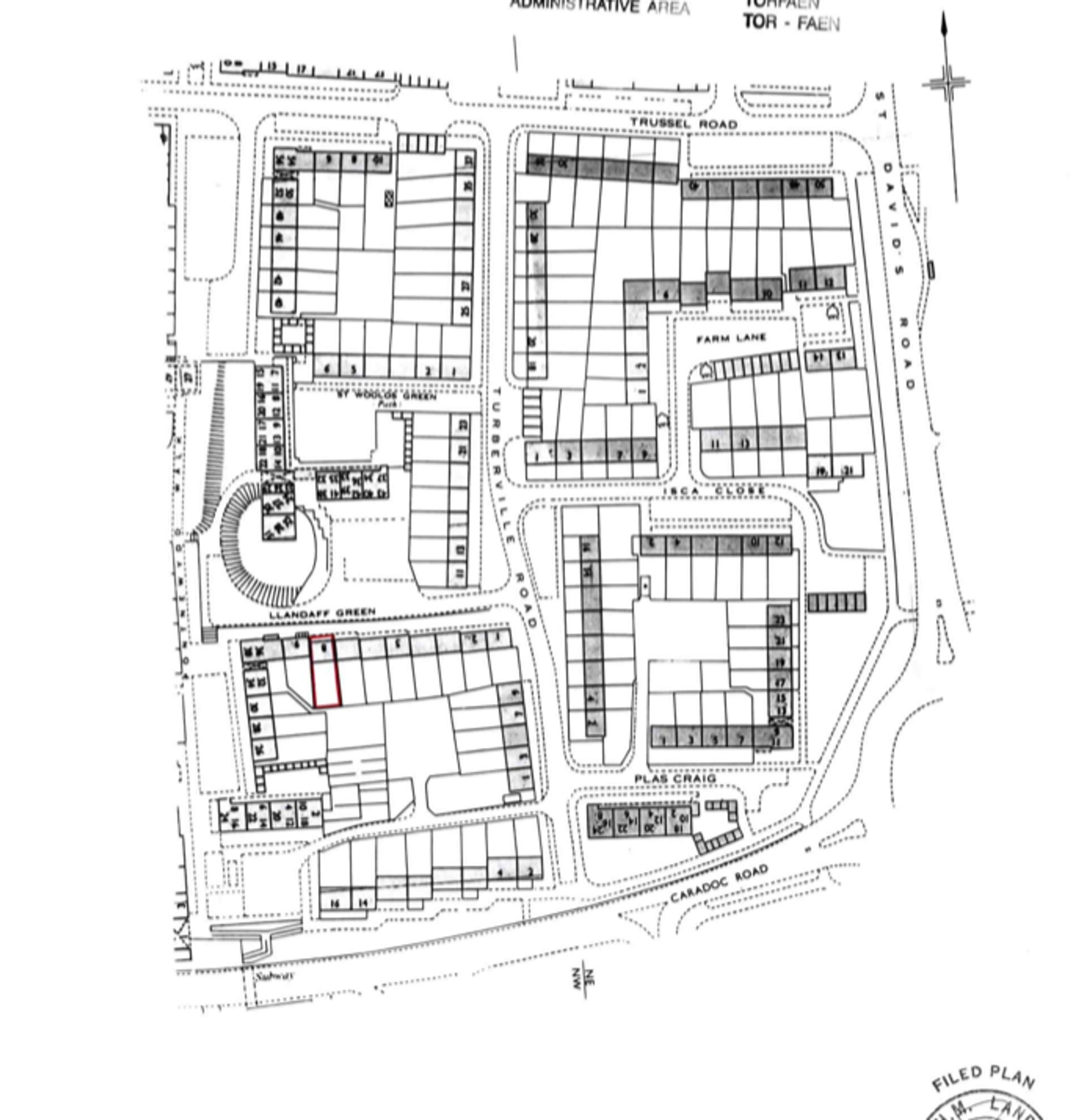 2 bed mid-terraced house for sale in Llandaff Green, Cwmbran - Property Floorplan