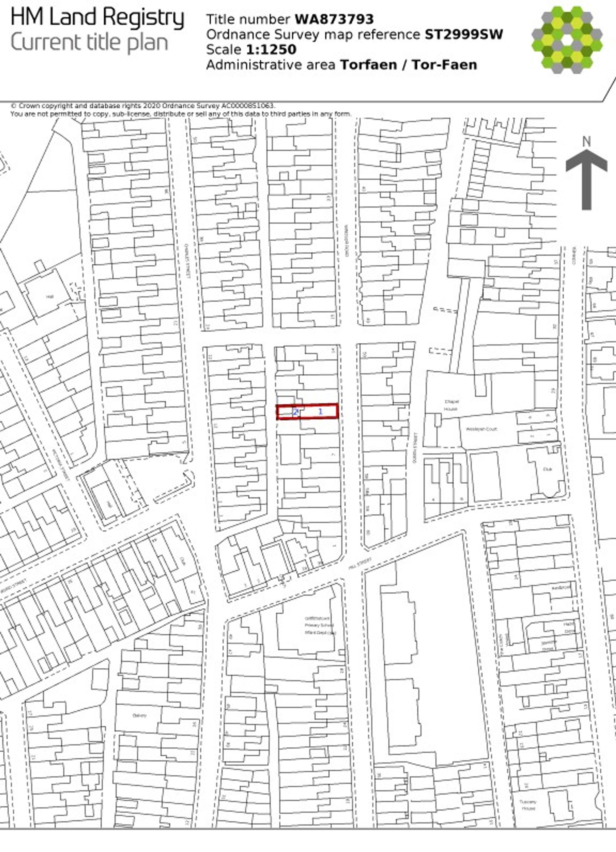 Shop for sale in Windsor Road, Pontypool - Property Floorplan