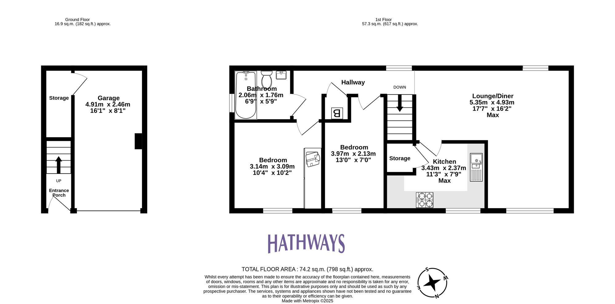 2 bed coach house for sale in Golwg Y Bont, Blackwood - Property Floorplan