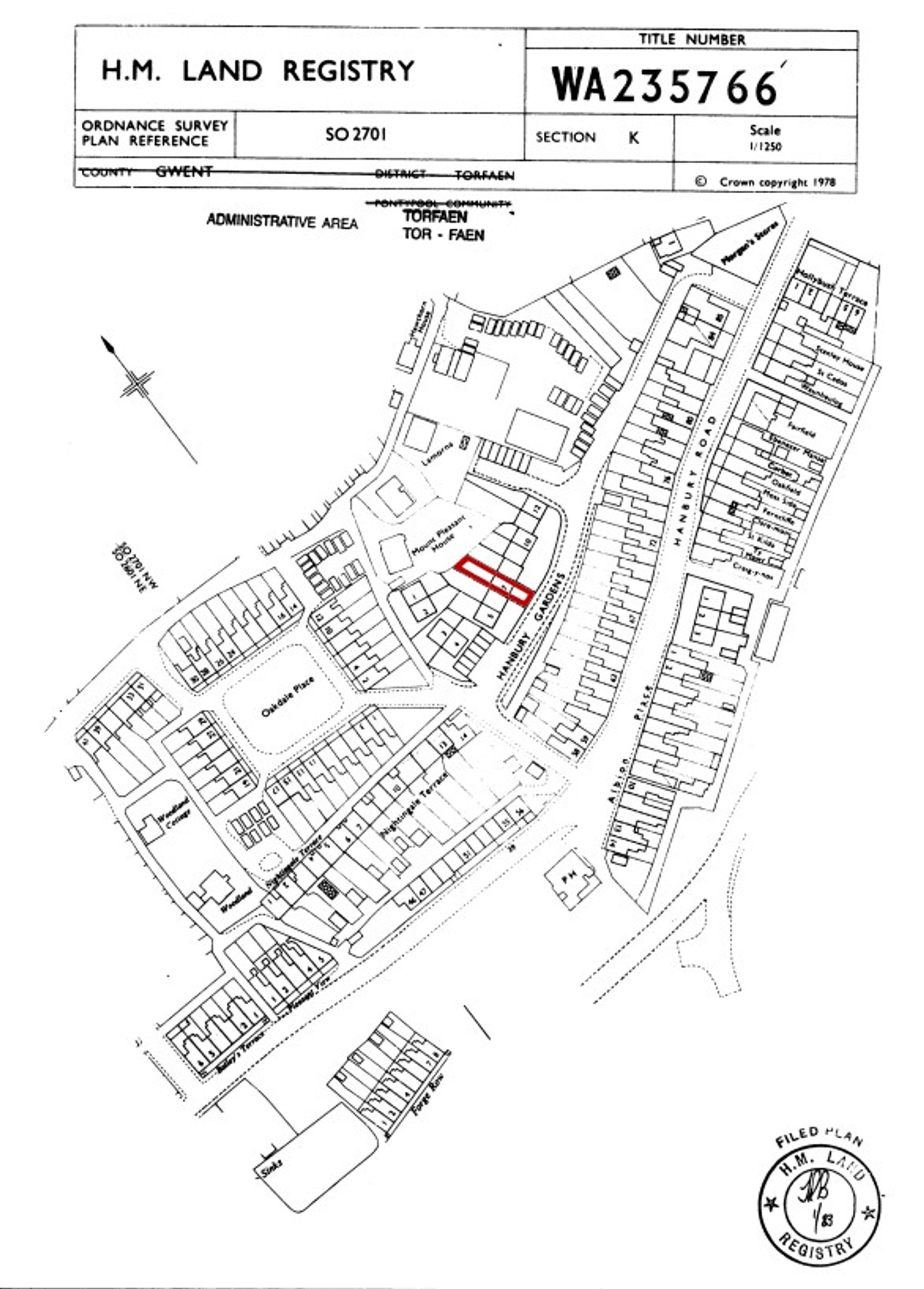 3 bed for sale in Hanbury Gardens, Pontypool - Property Floorplan