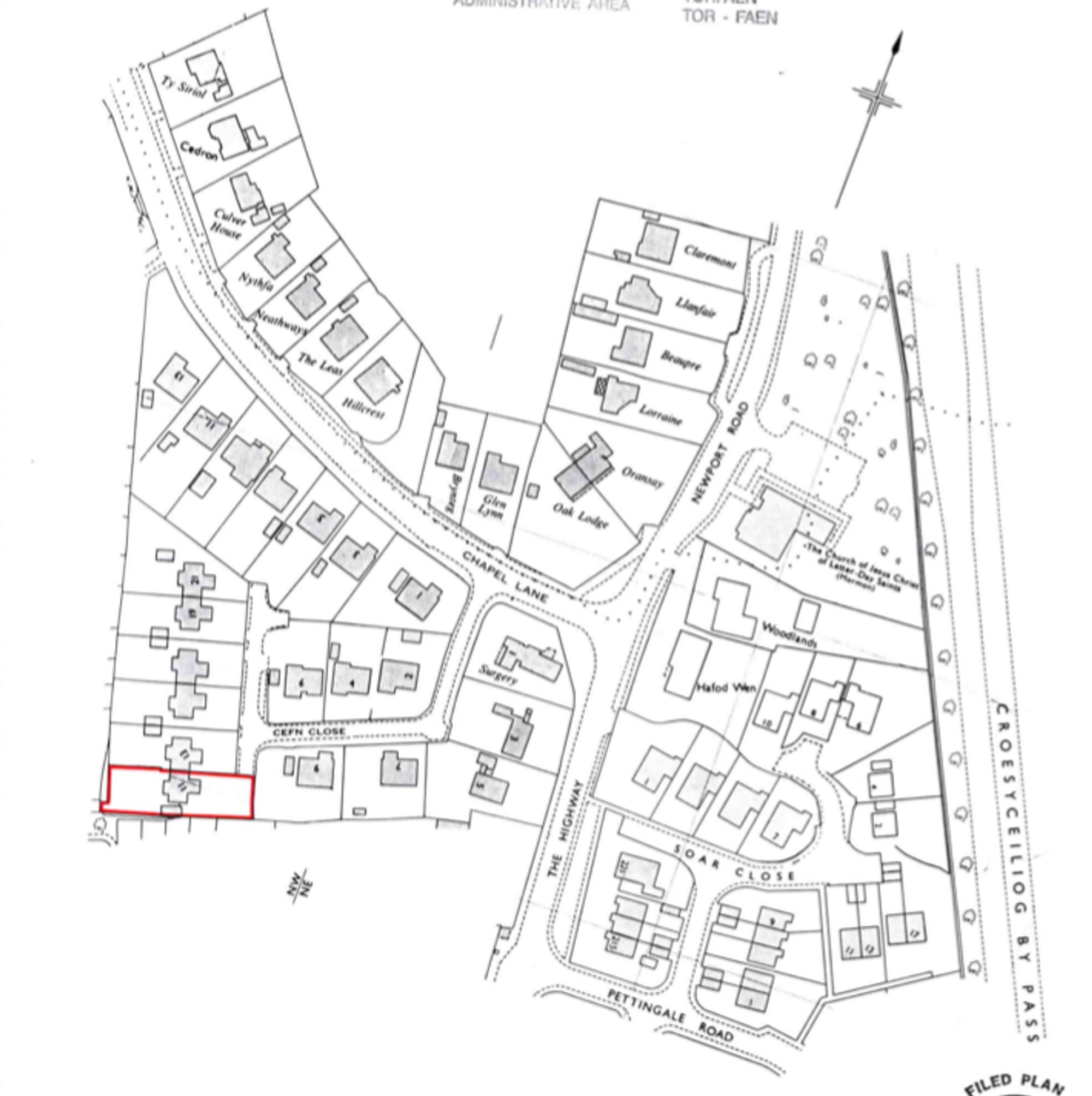 2 bed semi-detached bungalow for sale in Cefn Close, Cwmbran - Property Floorplan