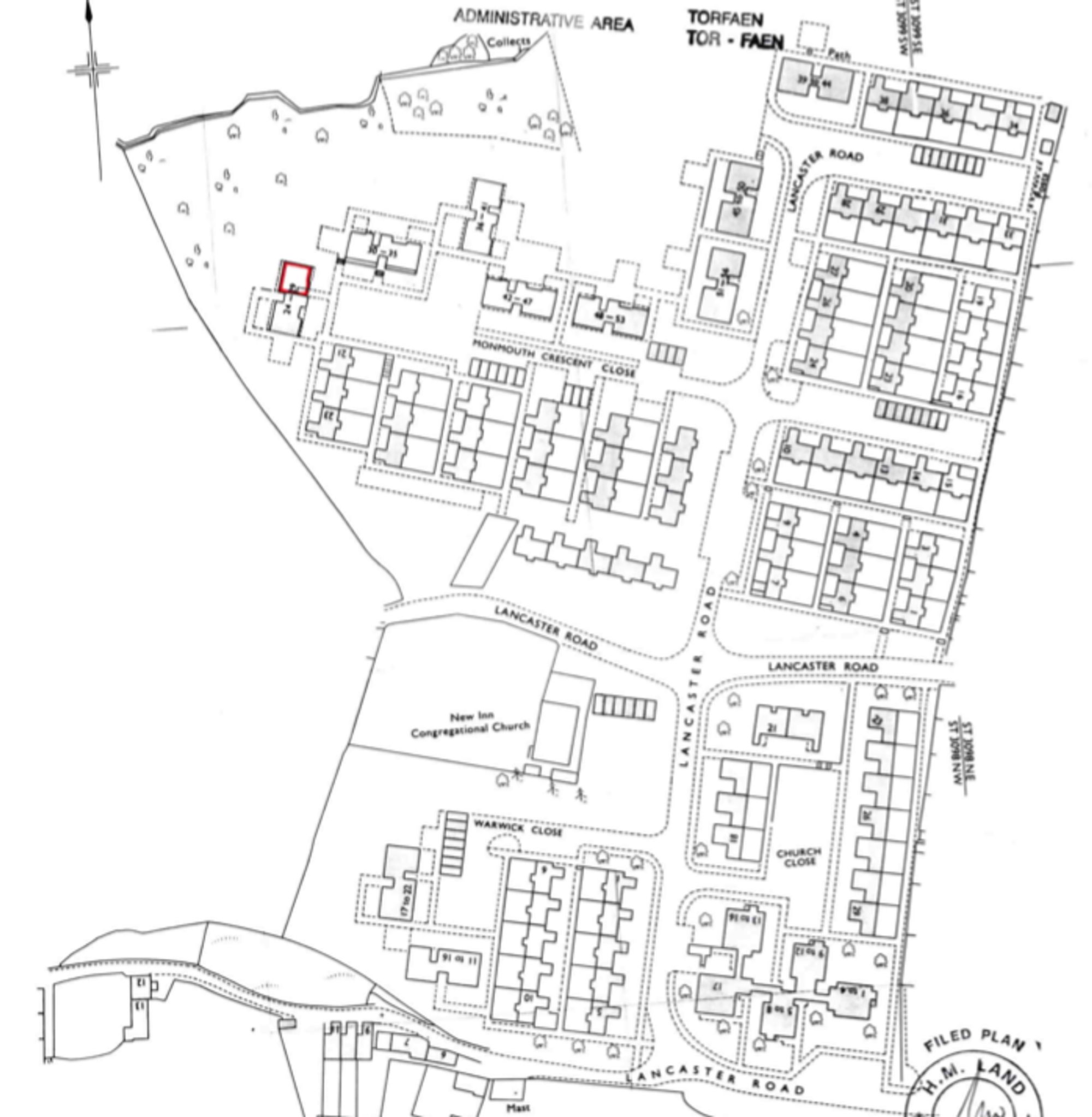 3 bed flat for sale in Monmouth Close, Pontypool - Property Floorplan