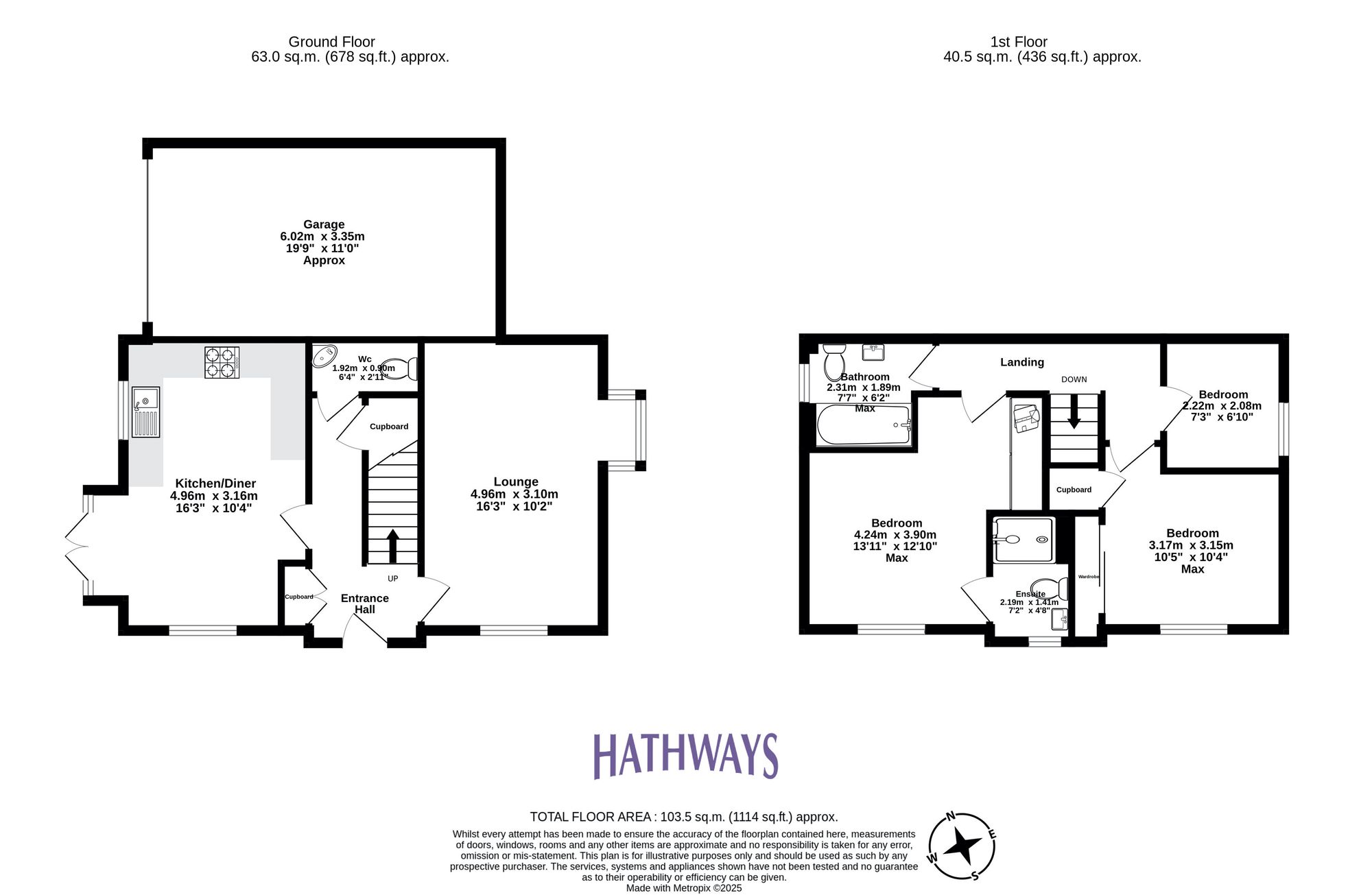 3 bed detached house for sale in Lle Eirlys, Cwmbran - Property Floorplan