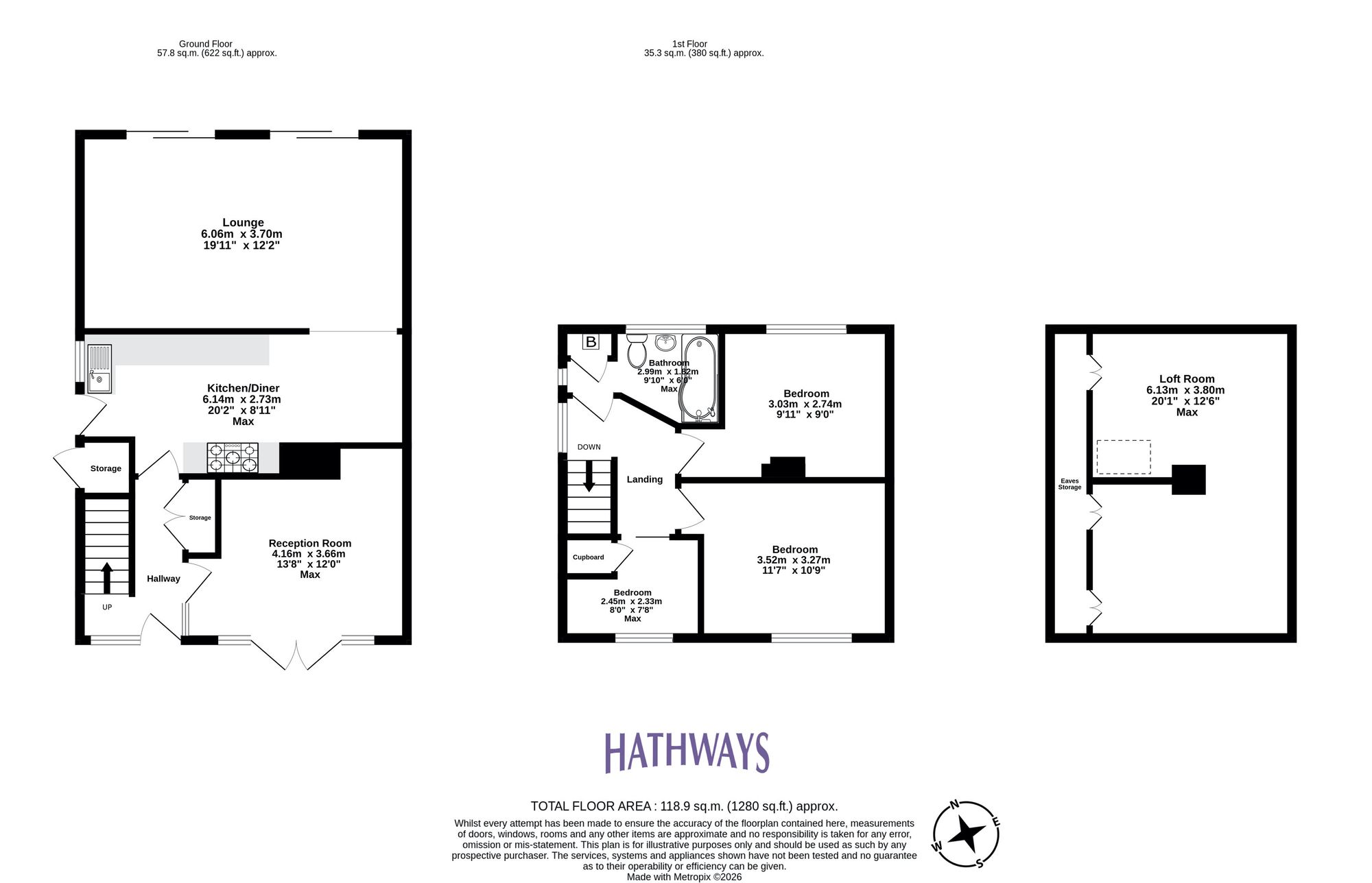 3 bed semi-detached house for sale in Severn View, Cwmbran - Property Floorplan