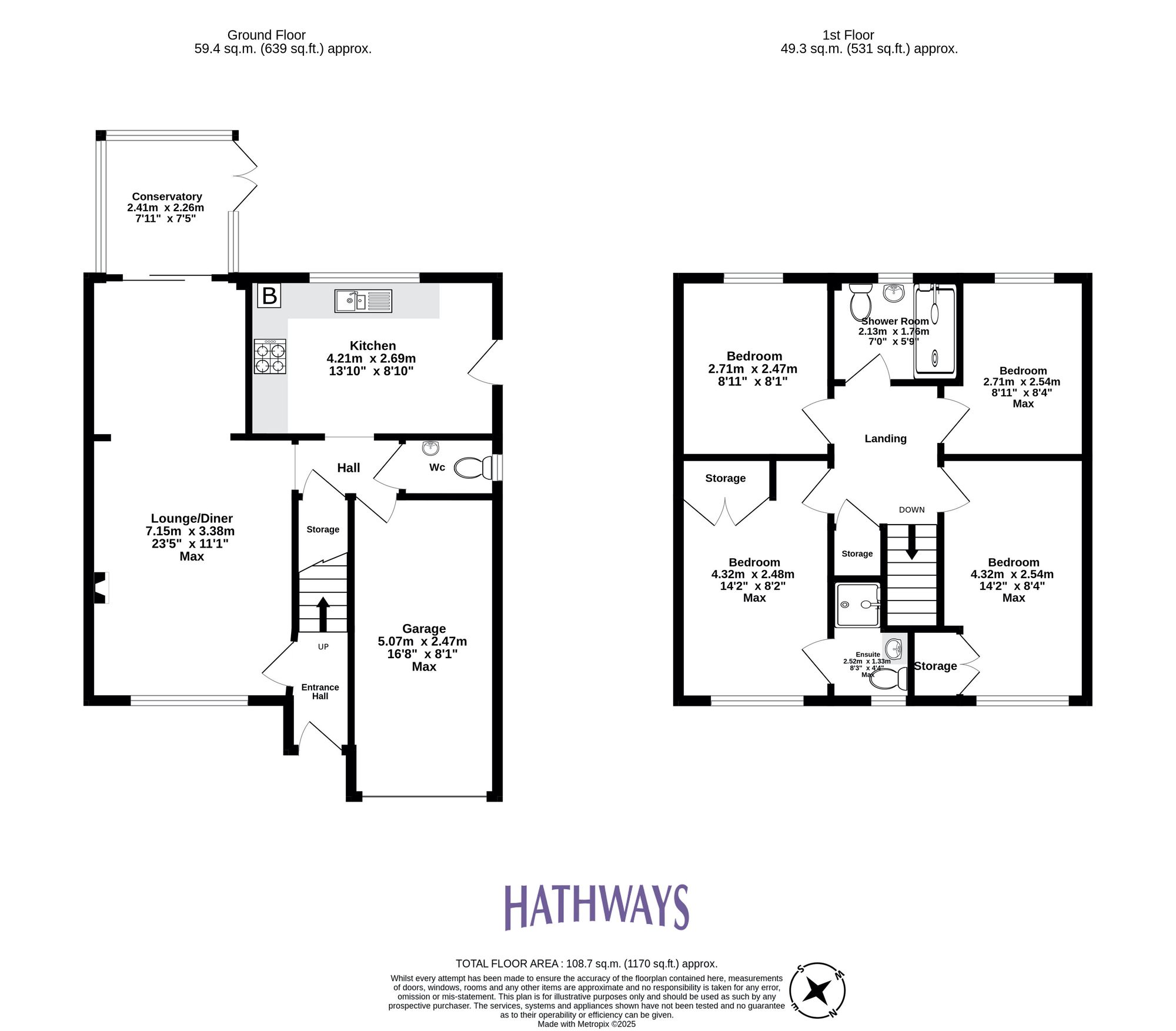 4 bed detached house for sale in The Moorings, Pontypool - Property Floorplan