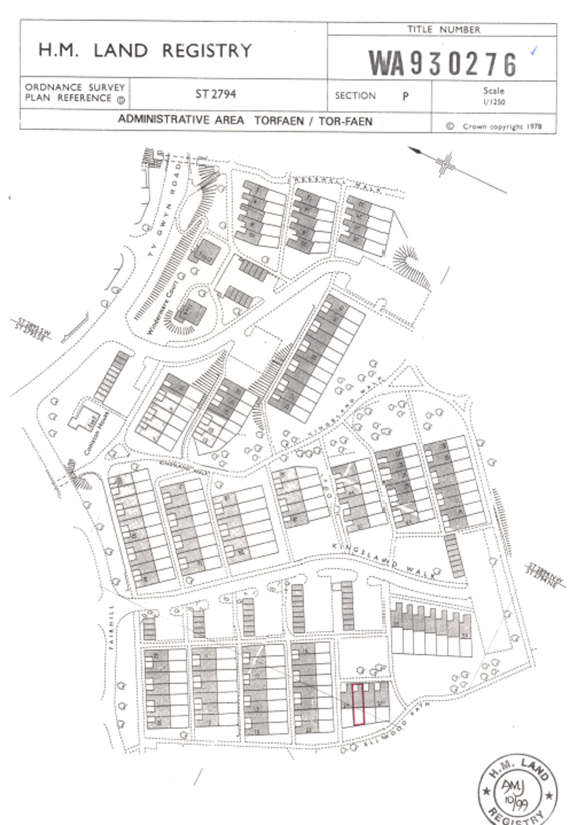 3 bed terraced house for sale in Ellwood Path, St. Dials, NP44 - Property floorplan