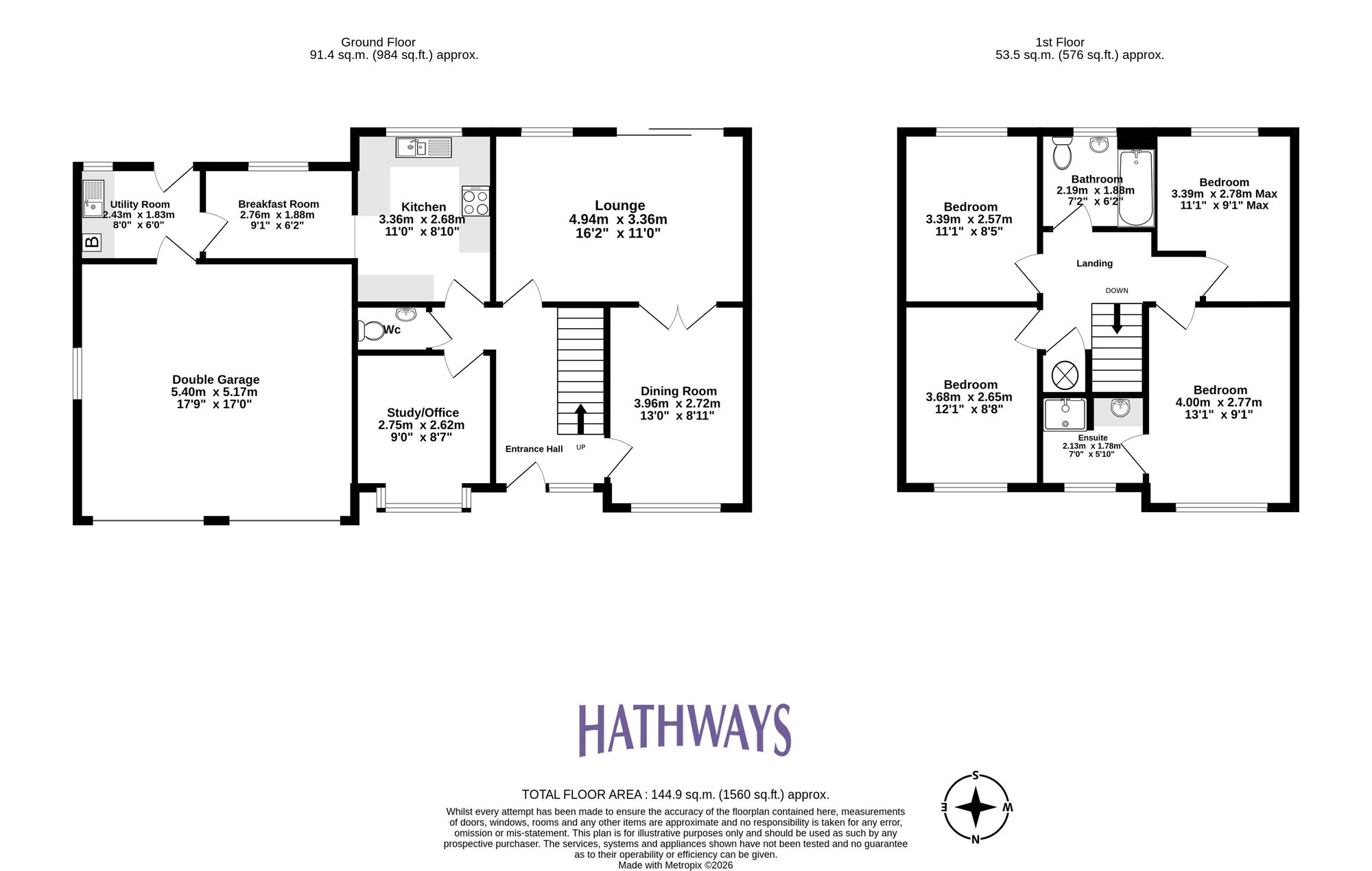 4 bed detached house for sale in Oakleigh Court, Cwmbran - Property Floorplan