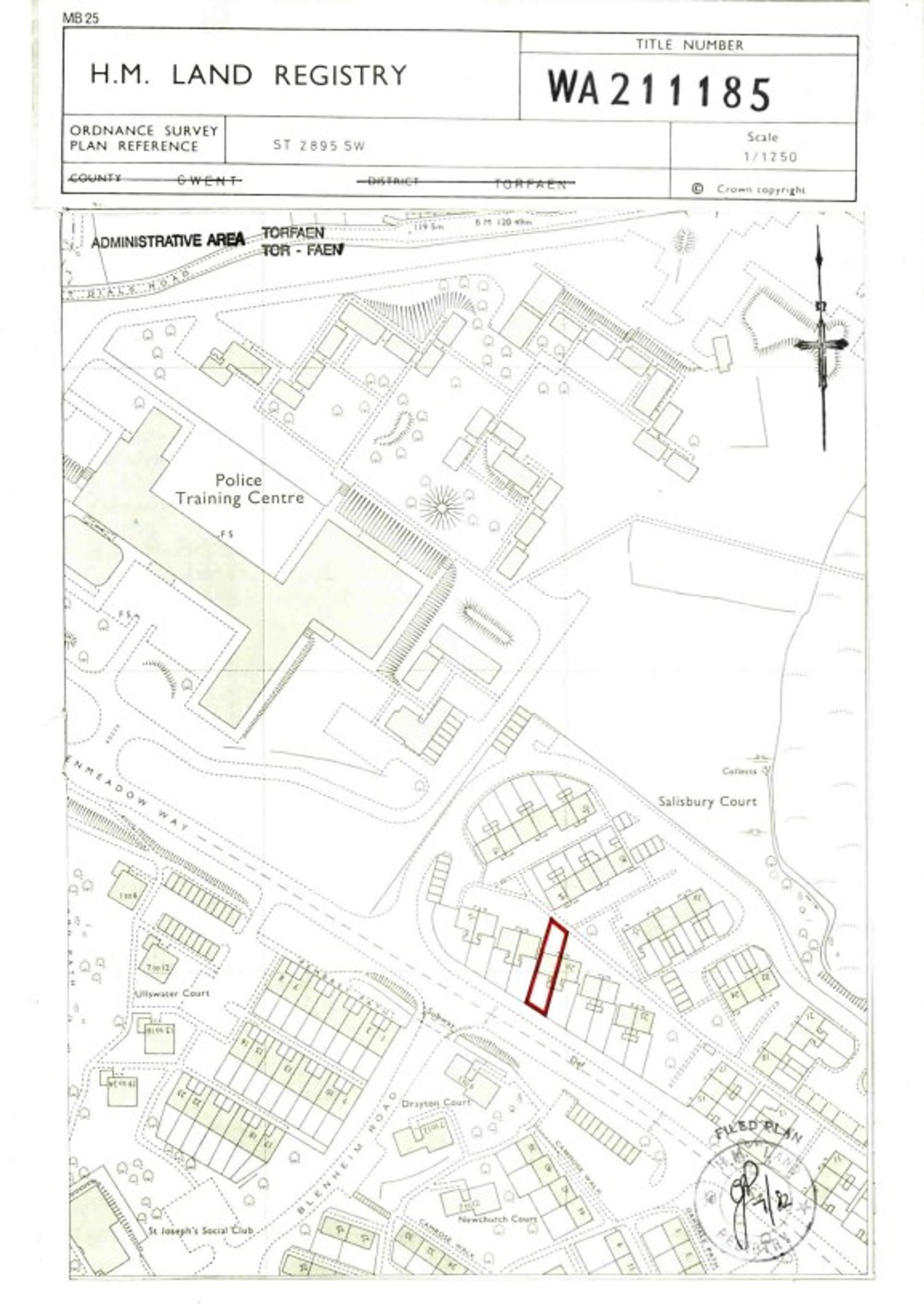 3 bed semi-detached house for sale in Salisbury Court, Cwmbran - Property Floorplan