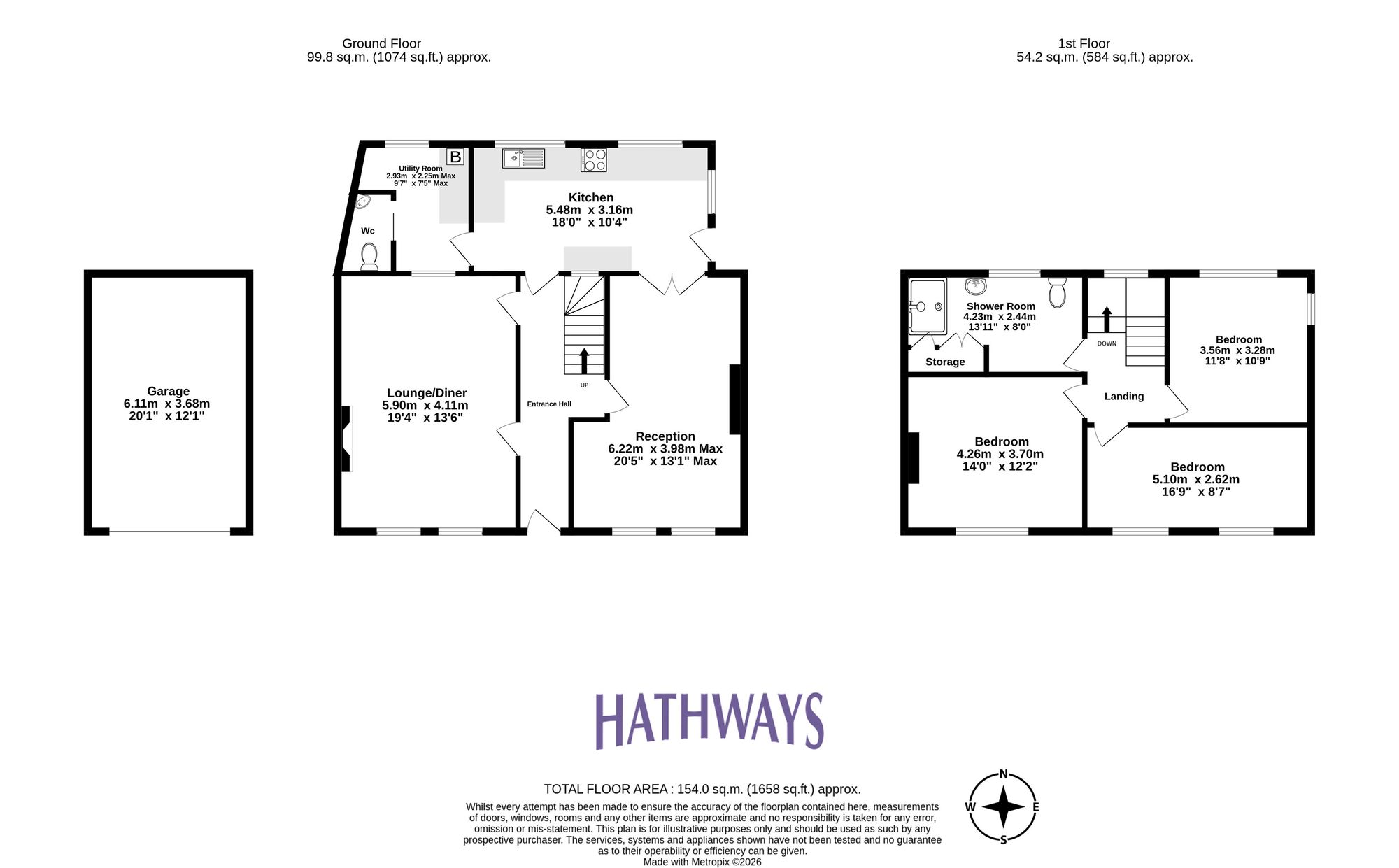 3 bed detached house for sale in Station Road, Newport - Property Floorplan