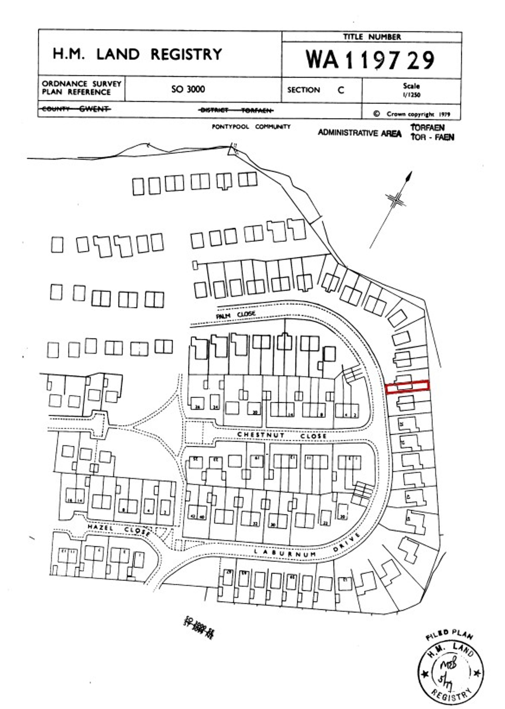 2 bed semi-detached house for sale in Palm Close, Pontypool - Property Floorplan