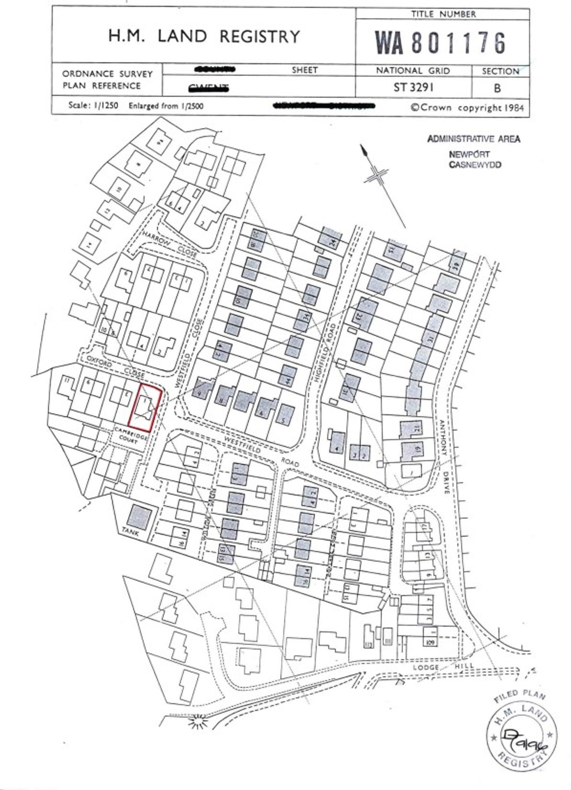 3 bed detached house for sale in Oxford Close, Newport - Property Floorplan