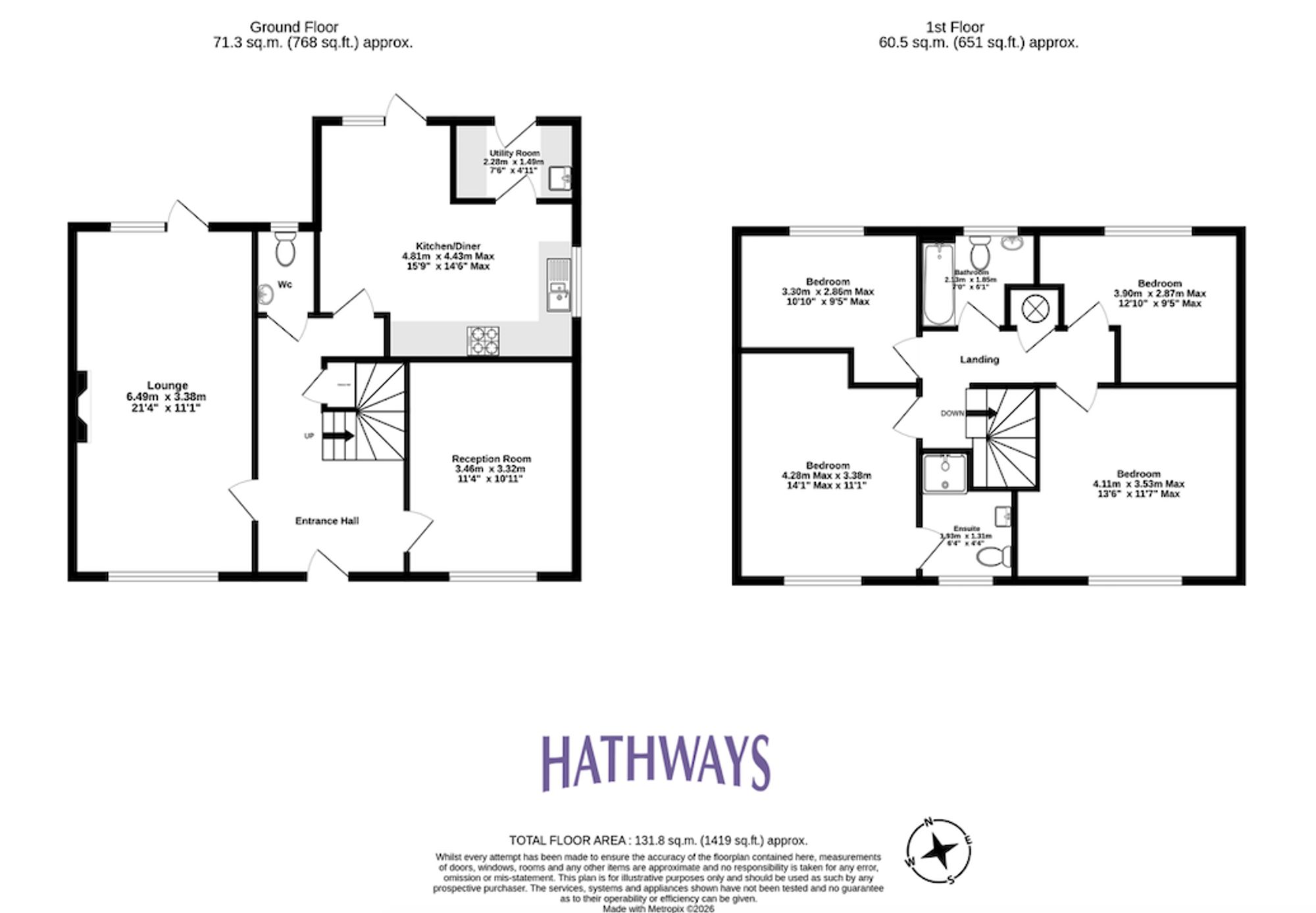 4 bed detached house for sale in Parc Panteg, Pontypool - Property Floorplan