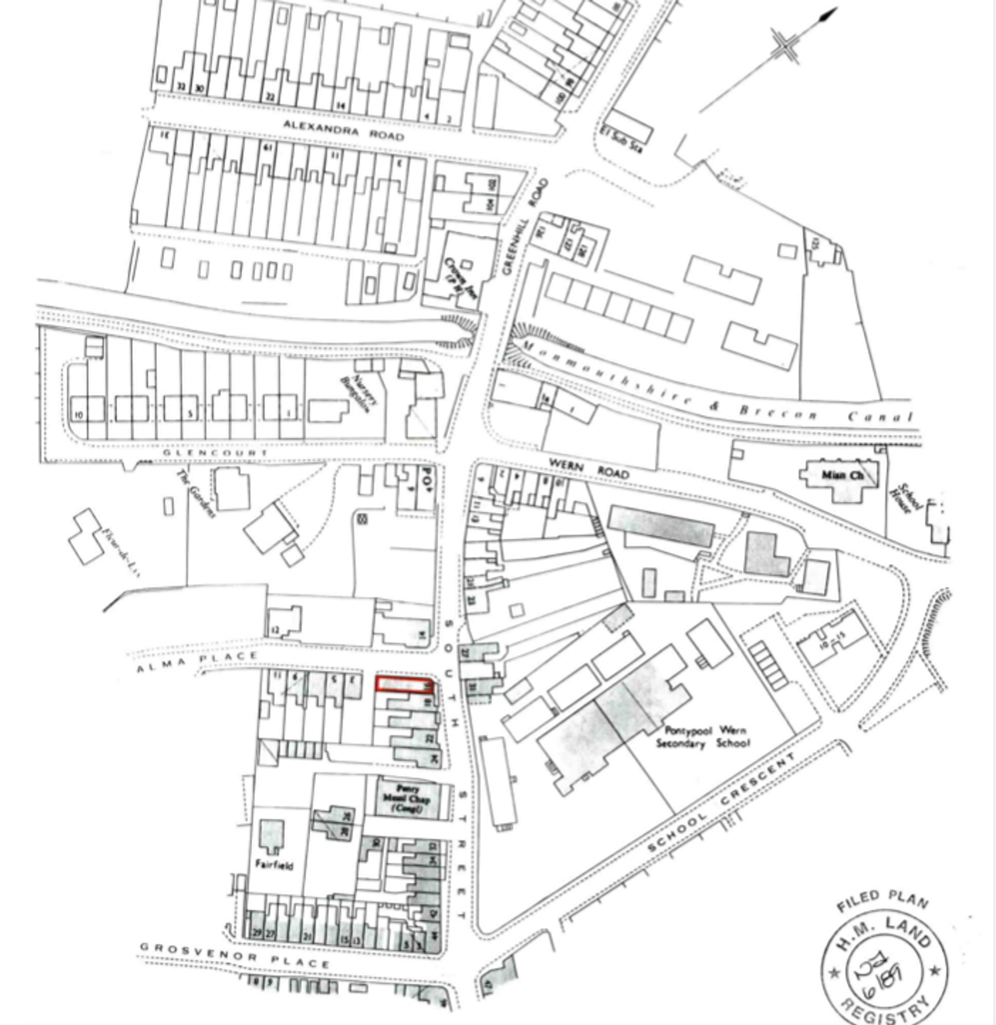 2 bed flat for sale in Alma Place, Pontypool - Property Floorplan