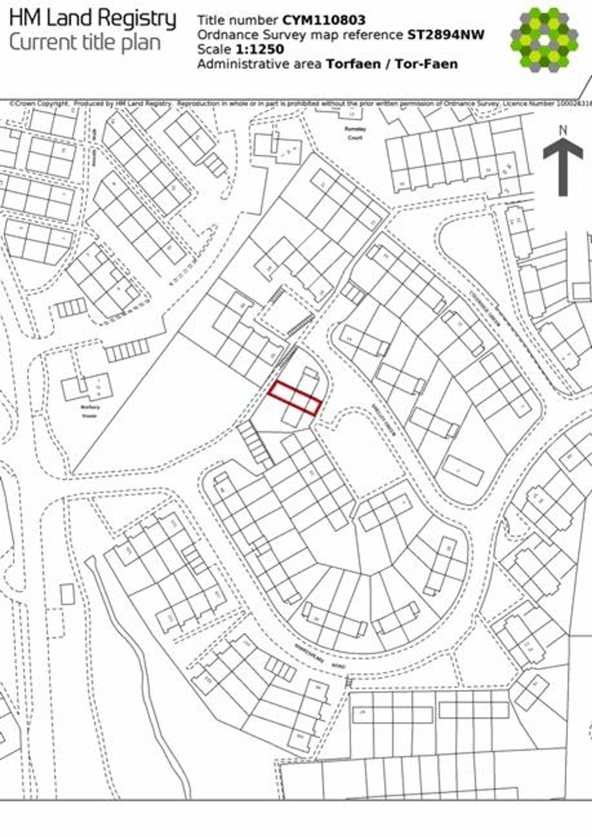 2 bed terraced house to rent in Shelley Green, St. Dials, NP44 - Property floorplan