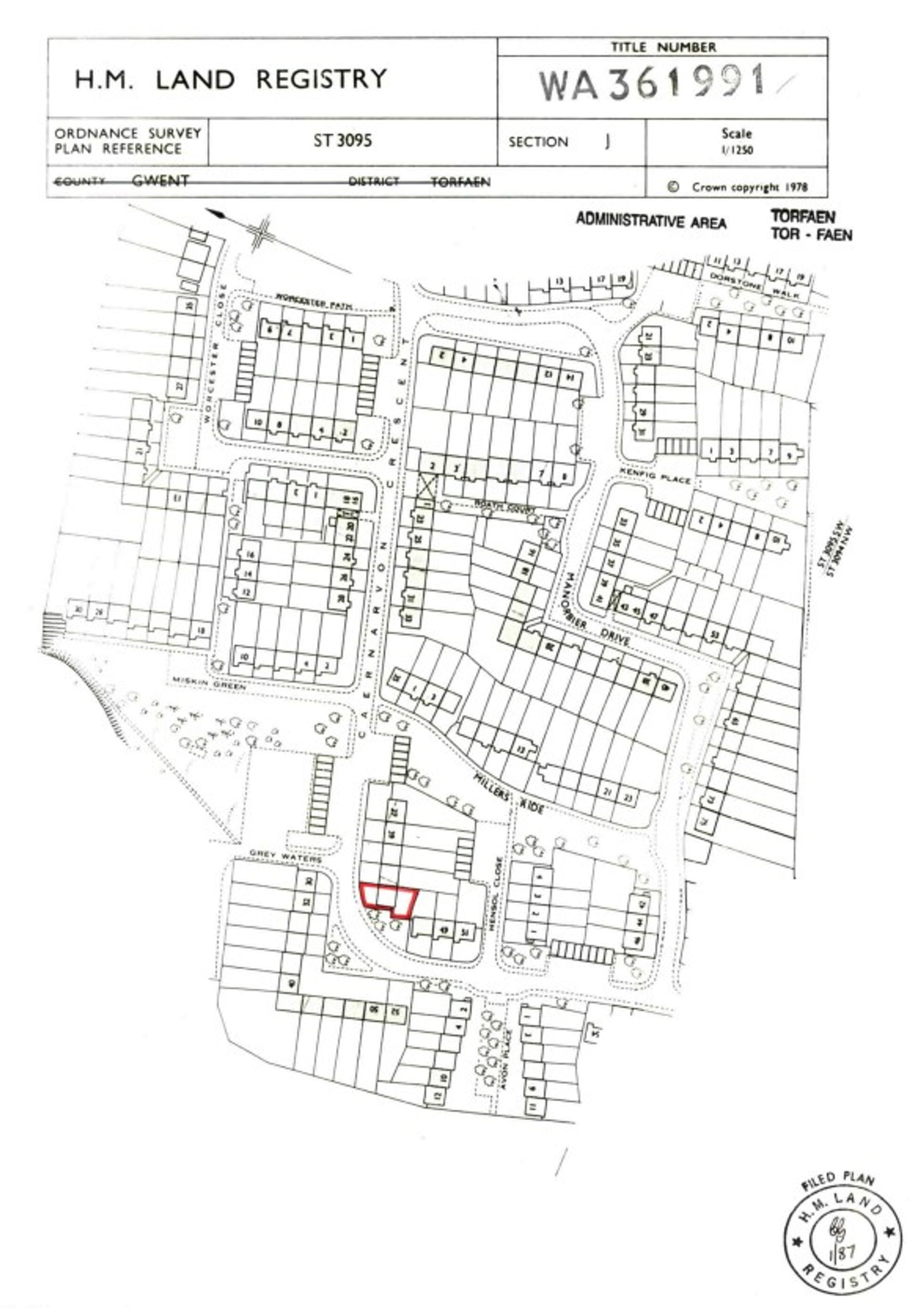 3 bed end of terrace house for sale in Caernarvon Crescent, Cwmbran - Property Floorplan