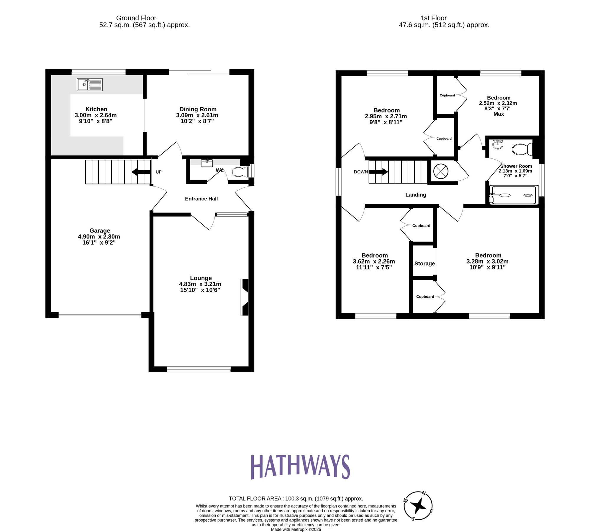 4 bed detached house to rent in The Brades, Newport - Property Floorplan