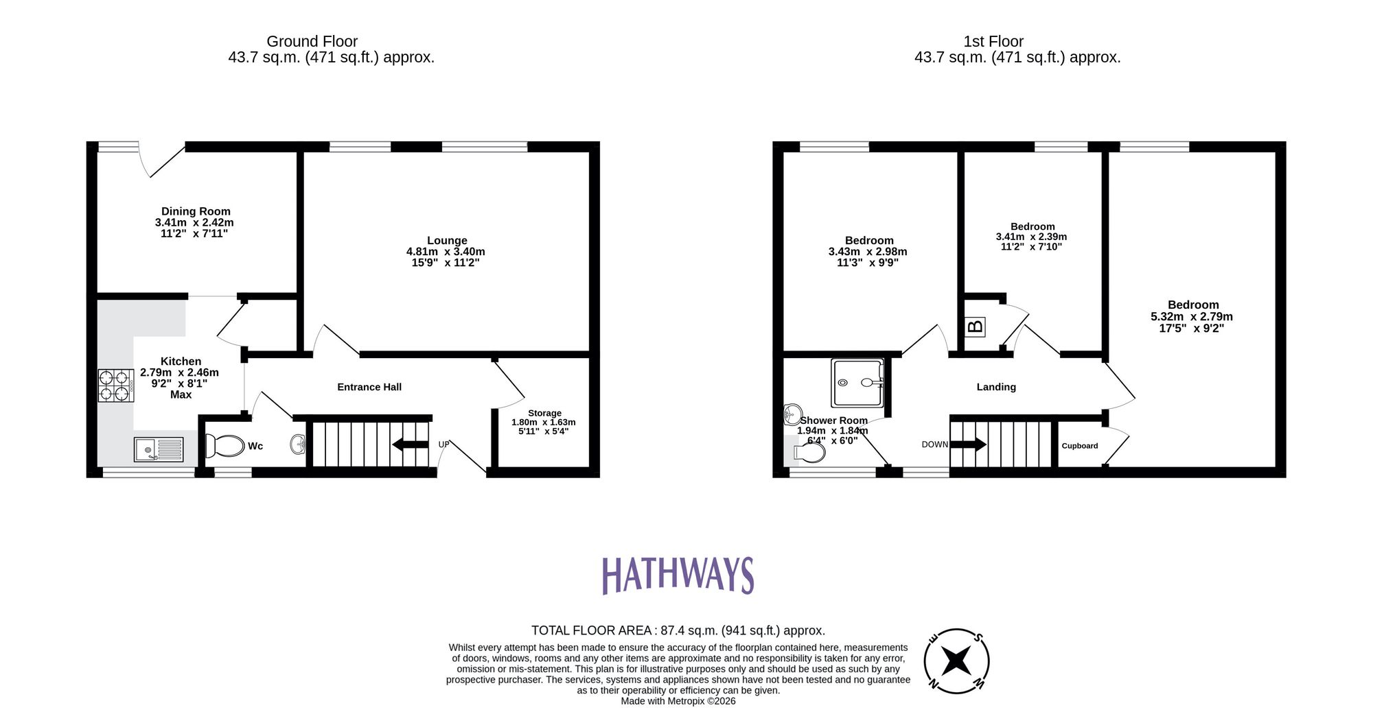 3 bed terraced house for sale in Marloes Path, Greenmeadow, NP44 - Property floorplan