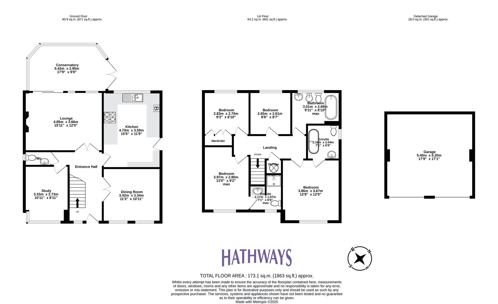 4 bed detached house for sale in Dorallt Close, Cwmbran - Property Floorplan