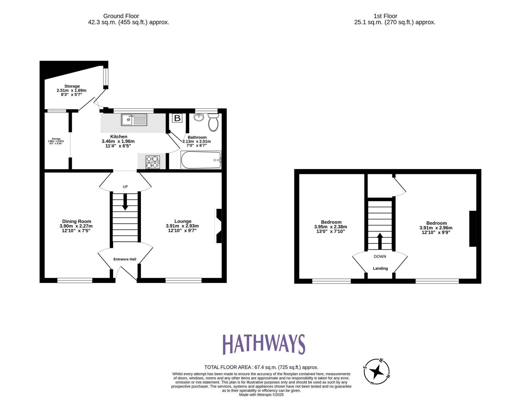 2 bed mid-terraced house for sale in Snatchwood Road, Pontypool  - Property Image 2
