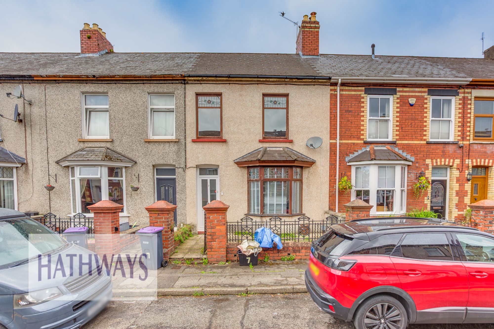 3 bed mid-terraced house for sale in Godfrey Road, Cwmbran, NP44