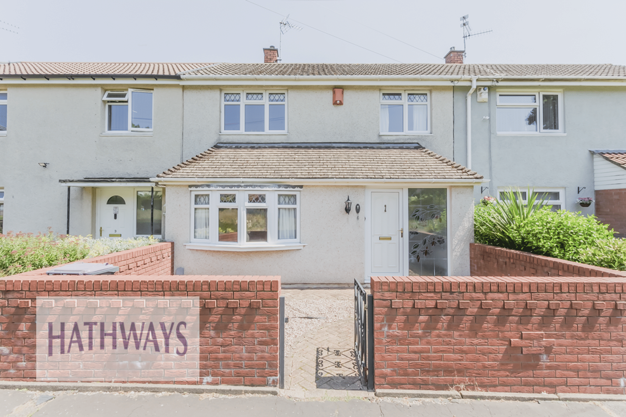 3 bed mid-terraced house for sale in Presteigne Walk, Cwmbran, NP44