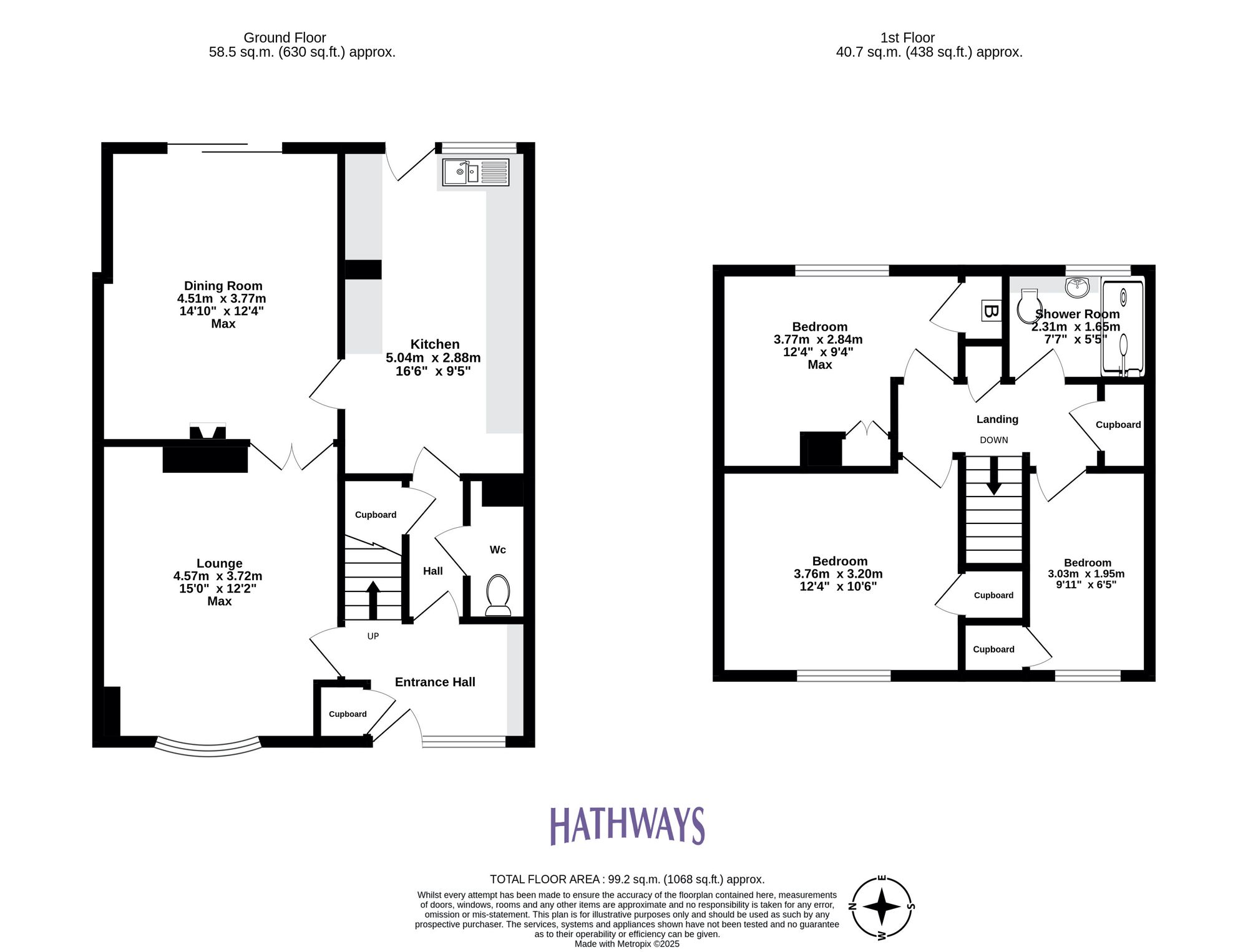 3 bed mid-terraced house for sale in Presteigne Walk, Cwmbran  - Property Image 2
