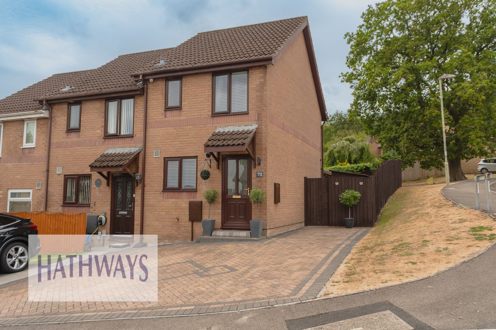 2 bed end of terrace house for sale in Heather Court, Ty Canol, NP44 - Property Image 1