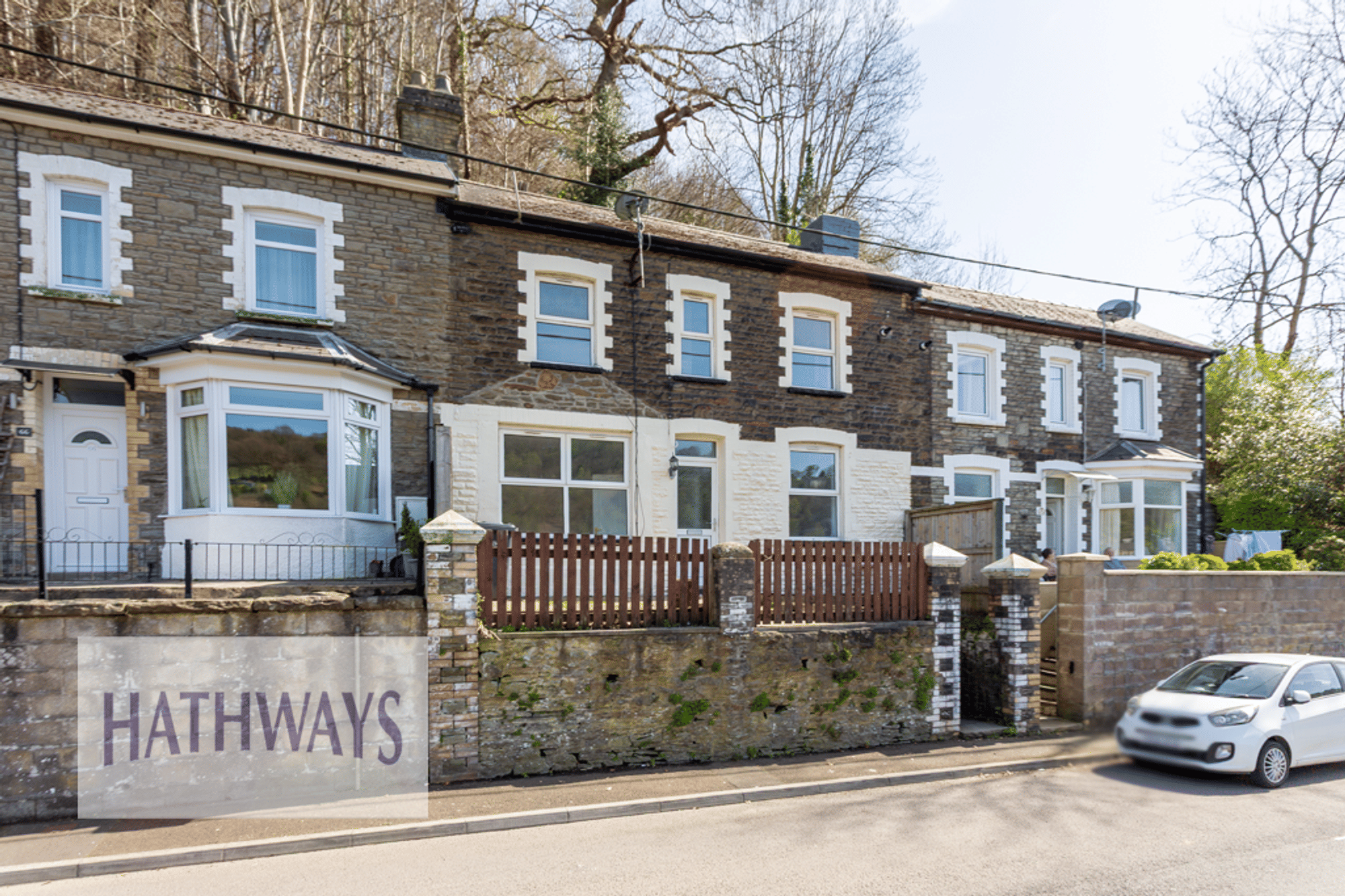 2 bed mid-terraced house for sale in Commercial Road, Abertillery - Property Image 1