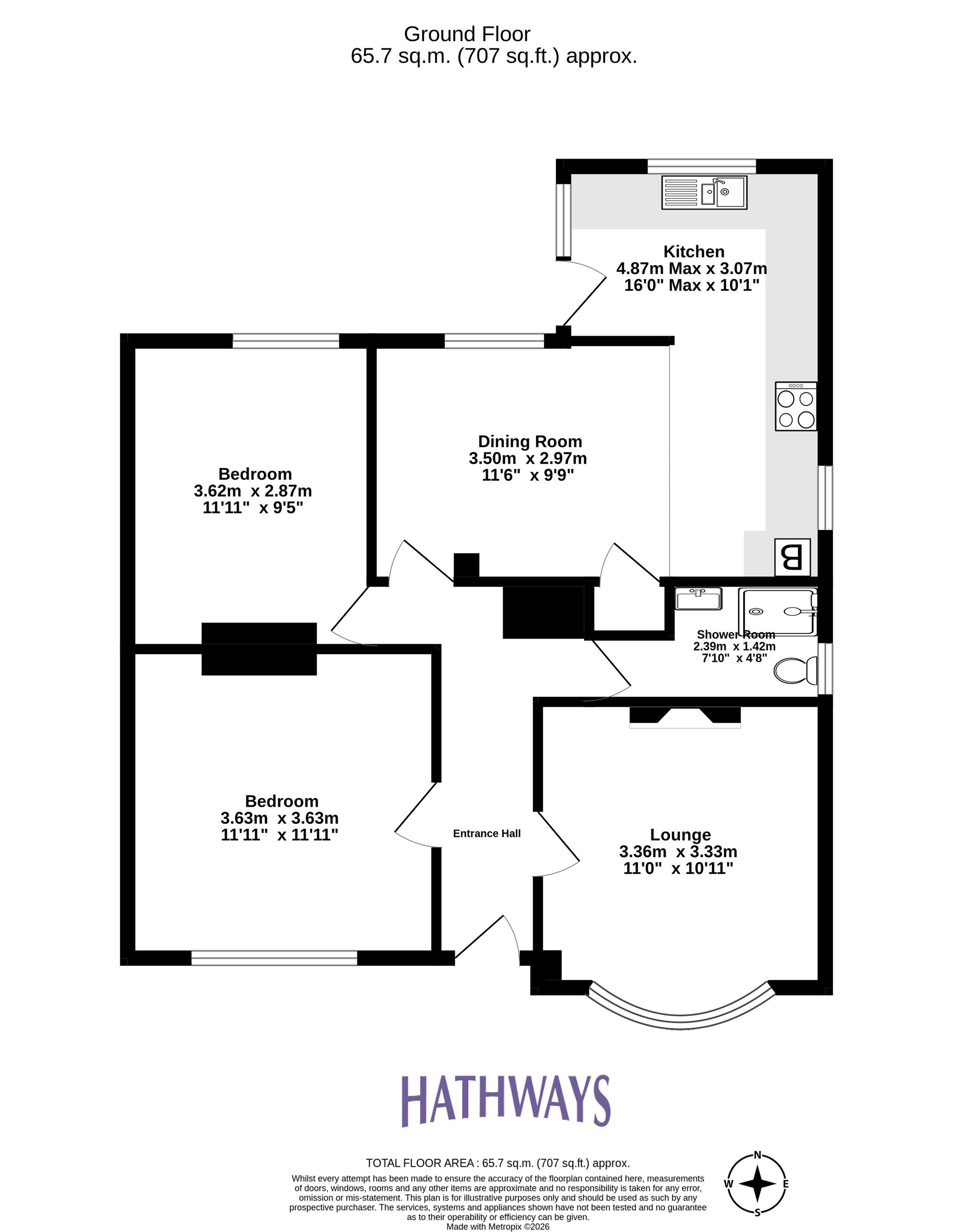 2 bed detached bungalow for sale in Five Locks Road, Cwmbran 2
