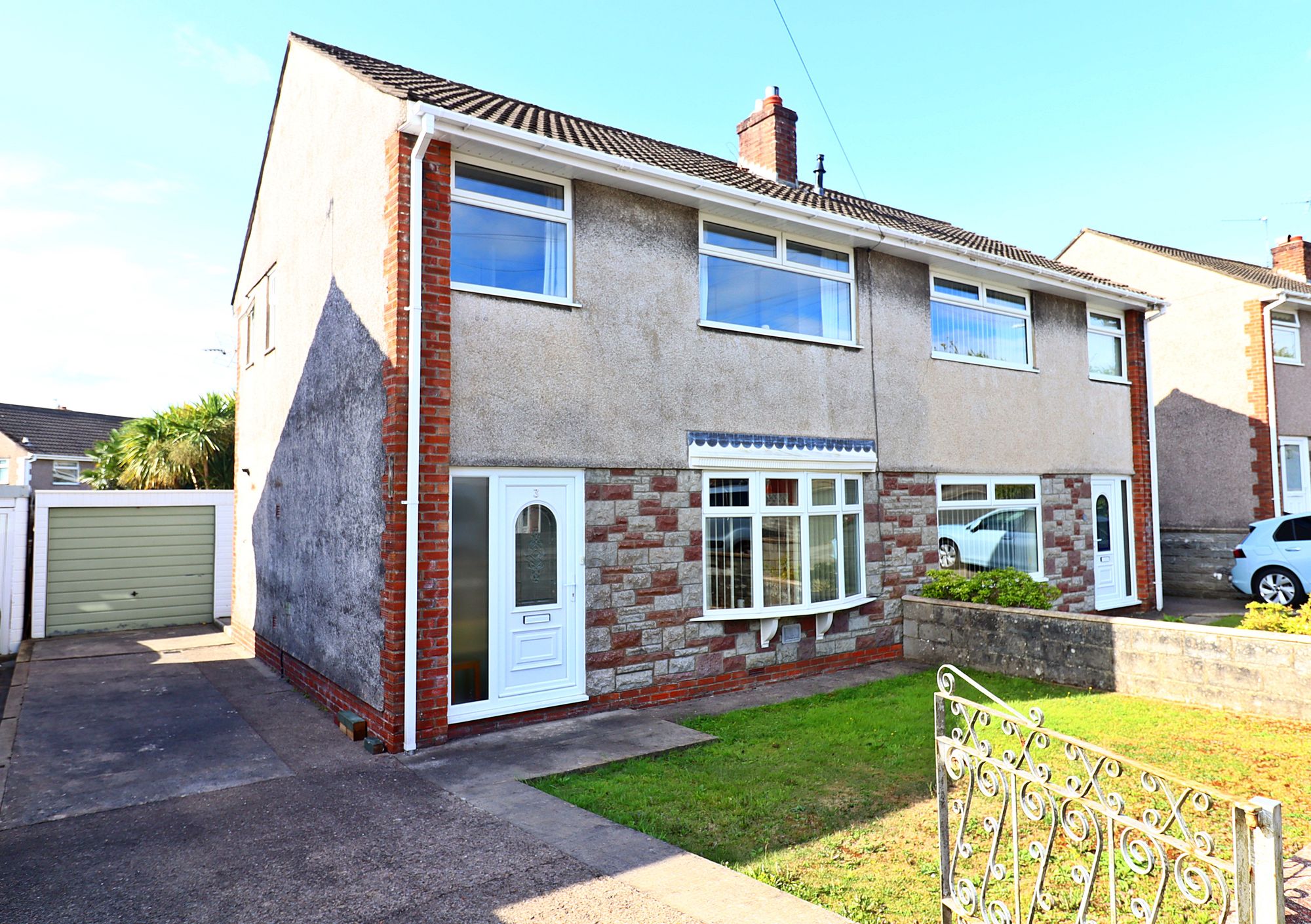 3 bed semi-detached house for sale in Heol Gwrgan, Beddau, CF38 - Property Image 1