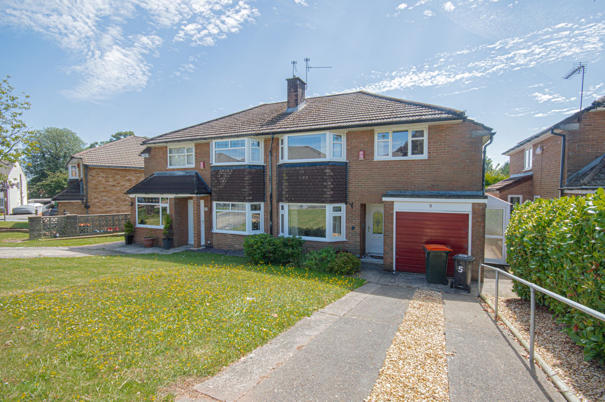 3 bed semi-detached house for sale in Rees Close, Newport - Property Image 1