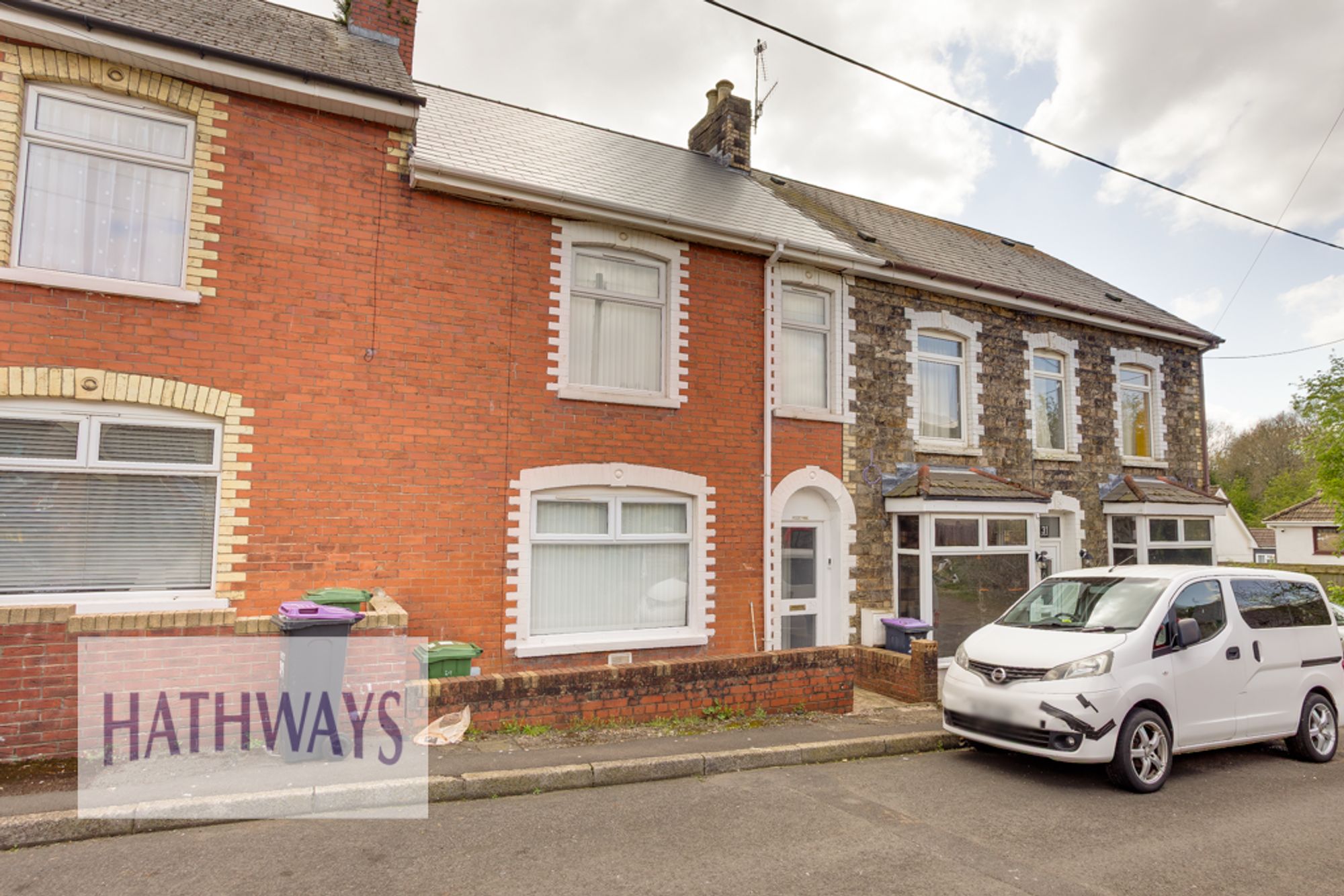 3 bed terraced house for sale in Gladstone Place, Pontypool - Property Image 1
