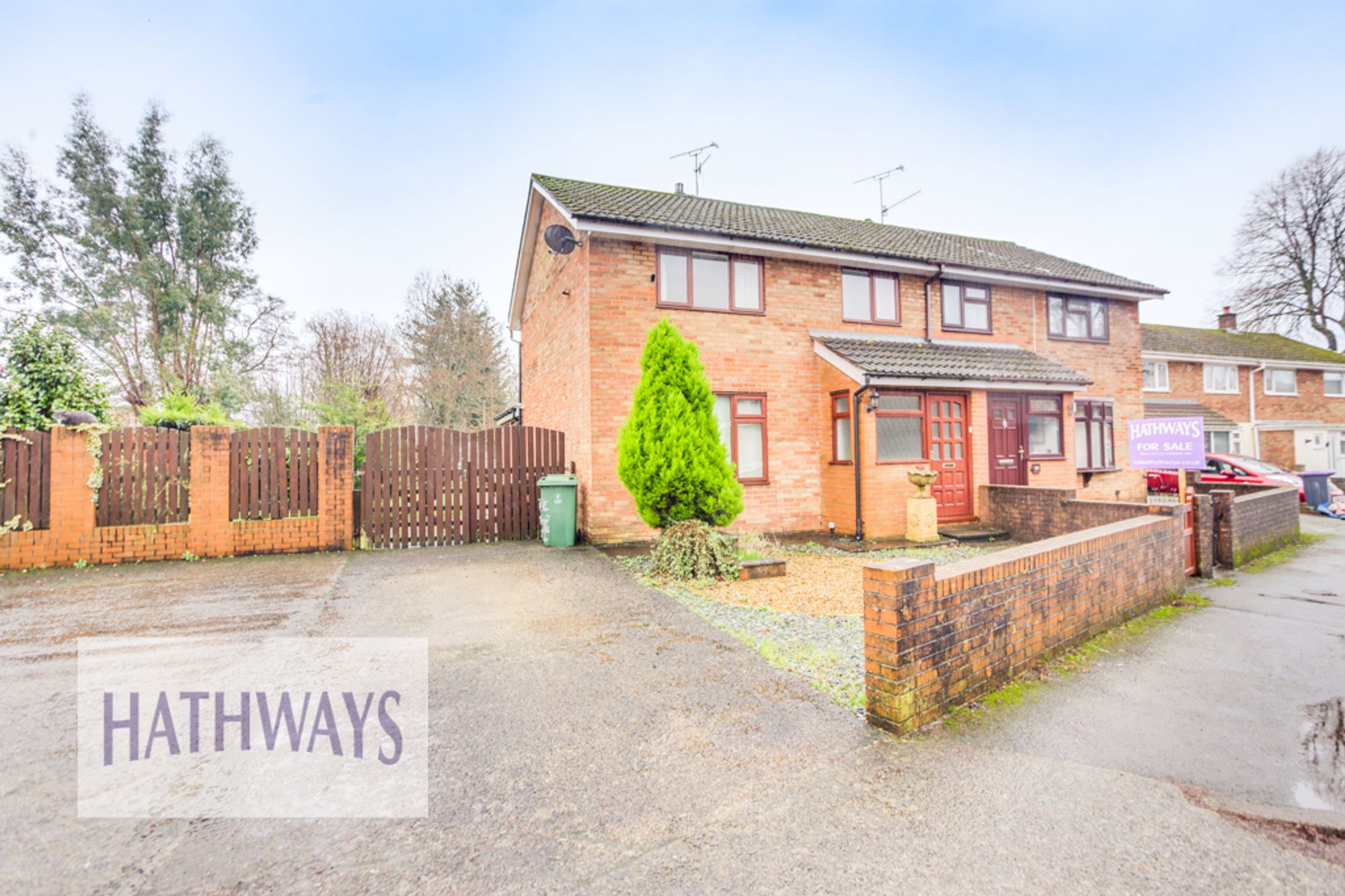 3 bed semi-detached house for sale in Manorbier Drive, Cwmbran, NP44